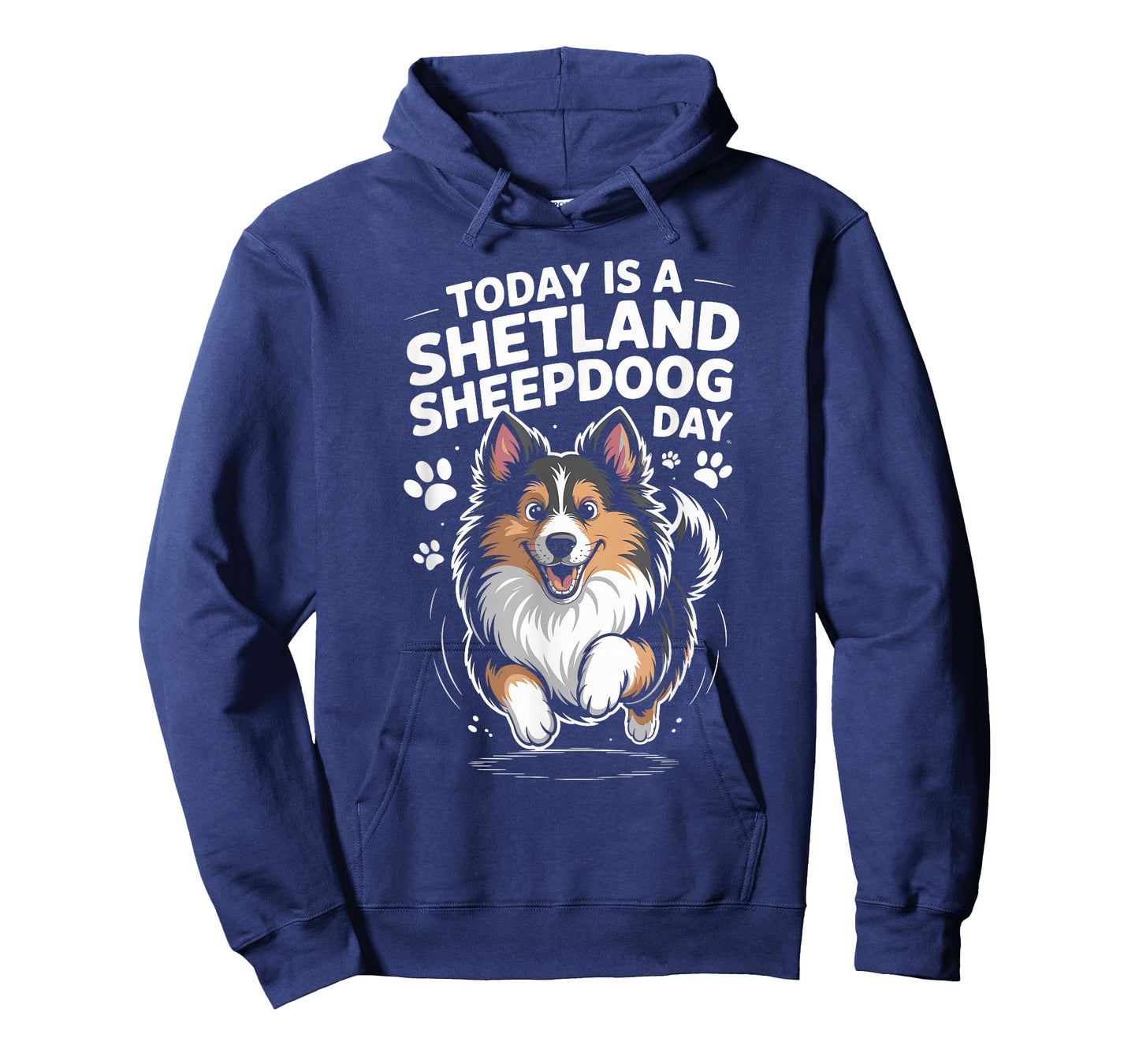Today is A Shetland Sheepdog Day Funny Sheltie Working Dog T-Shirt