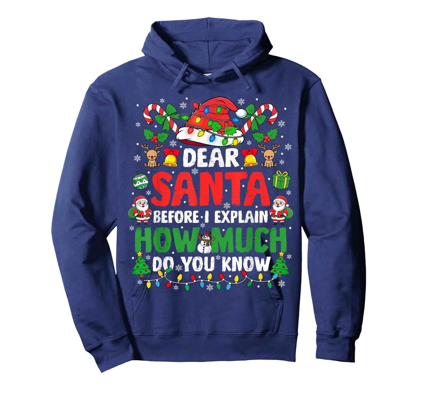 Dear Santa I Can Explain Funny Christmas Shirts Kids Adults T-Shirt