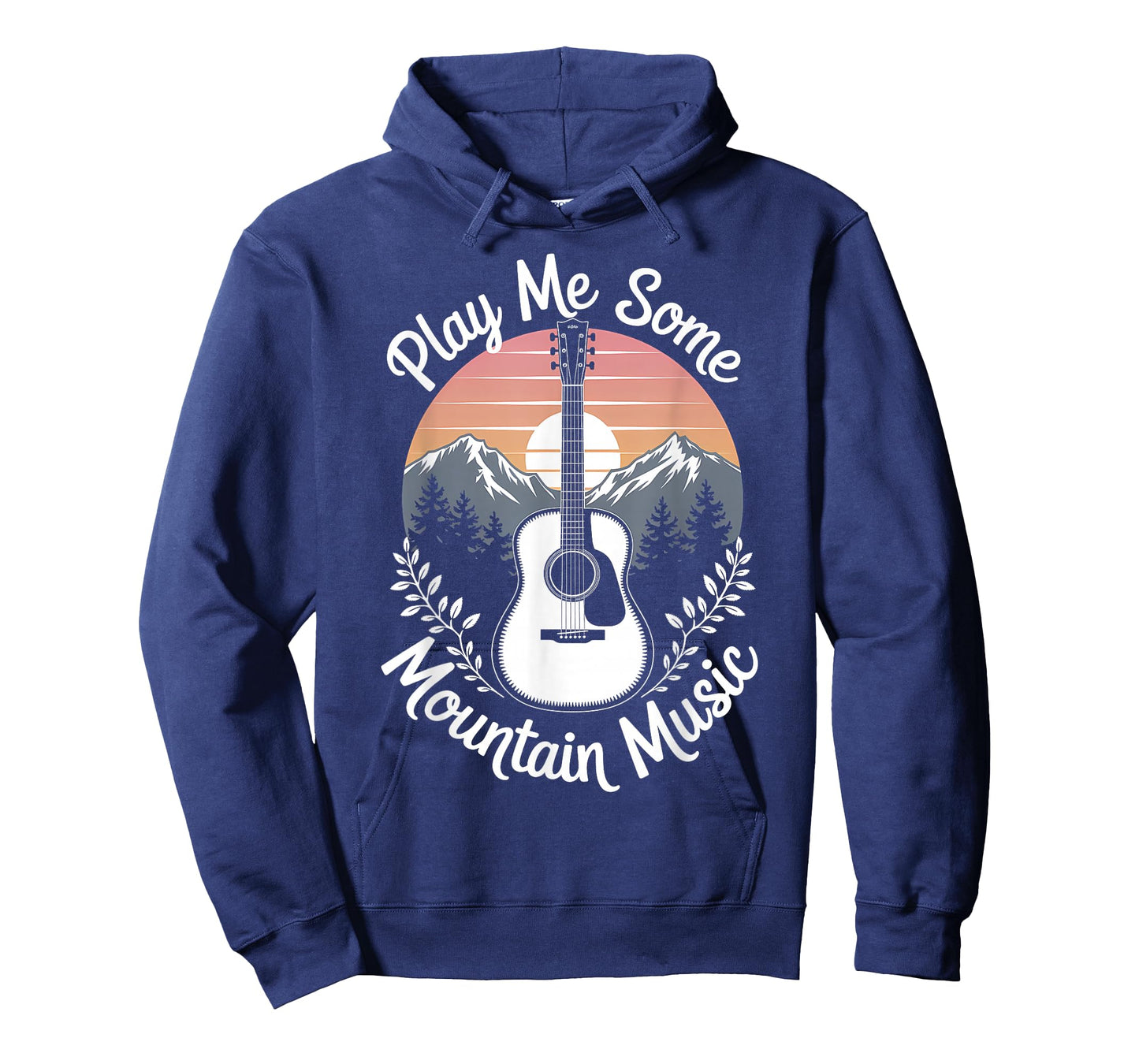 Play Me Some Mountain Music Retro Country Western T-Shirt