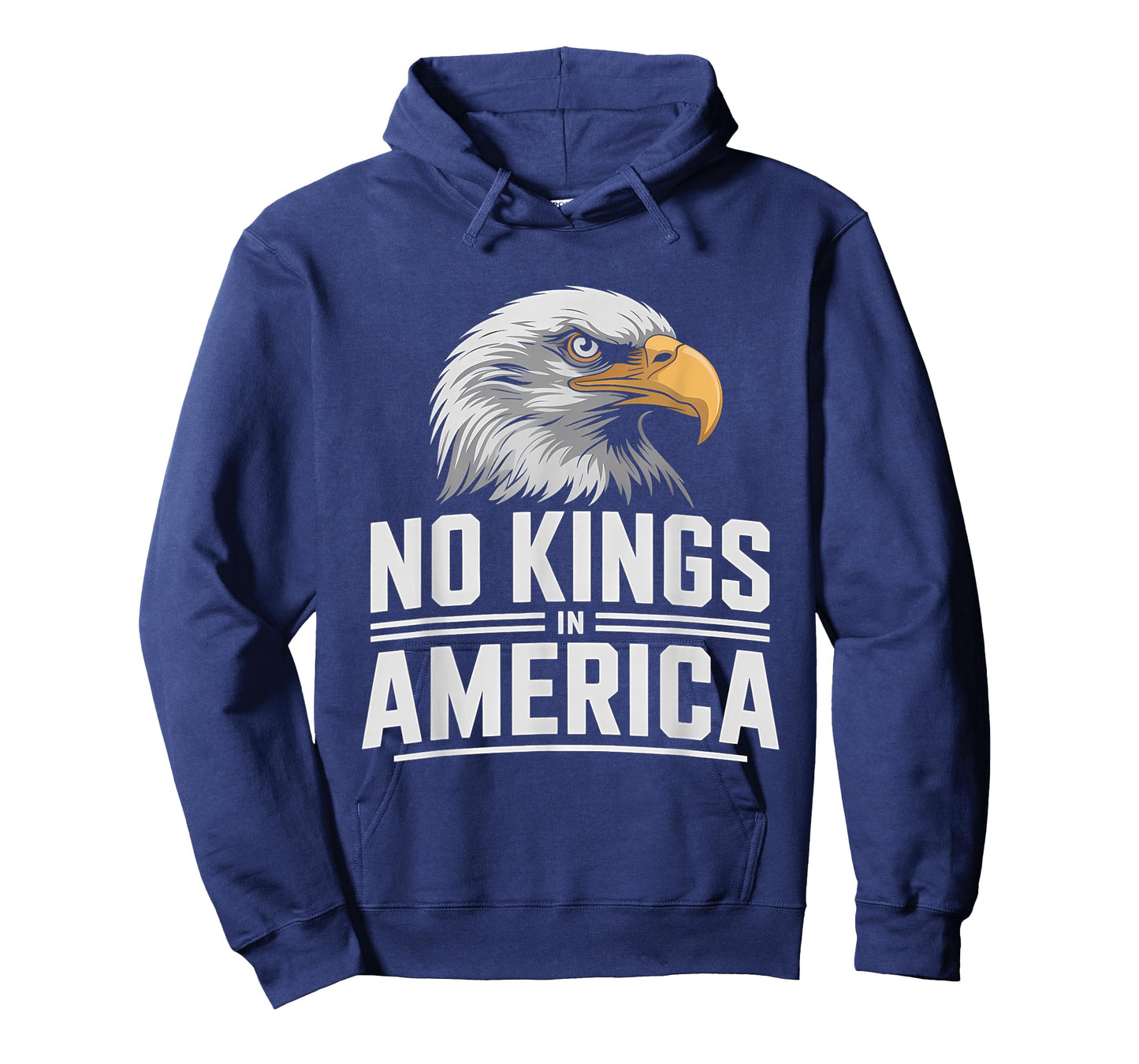 No Kings in America Shirt Bald Eagle Protest Freedom Truth T-Shirt