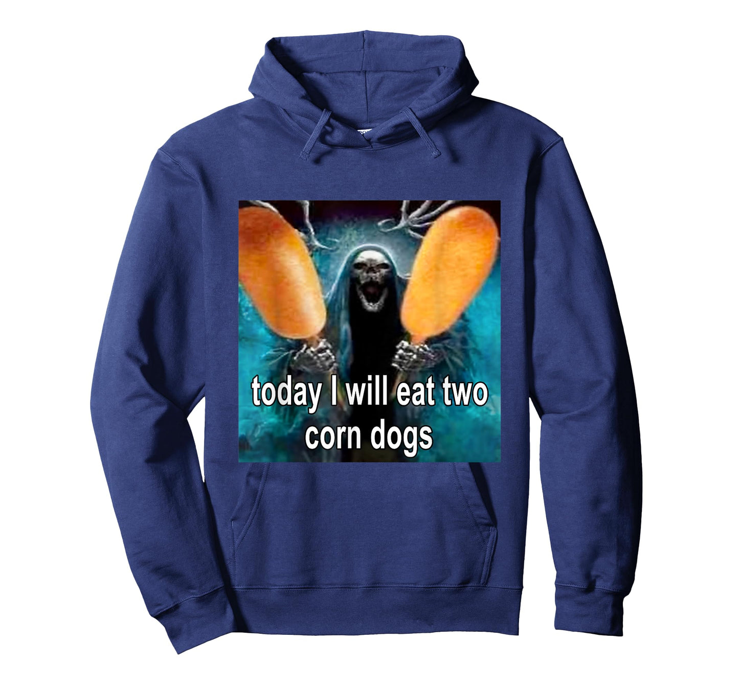Today I Will Eat Two Corn Dogs Meme T-Shirt