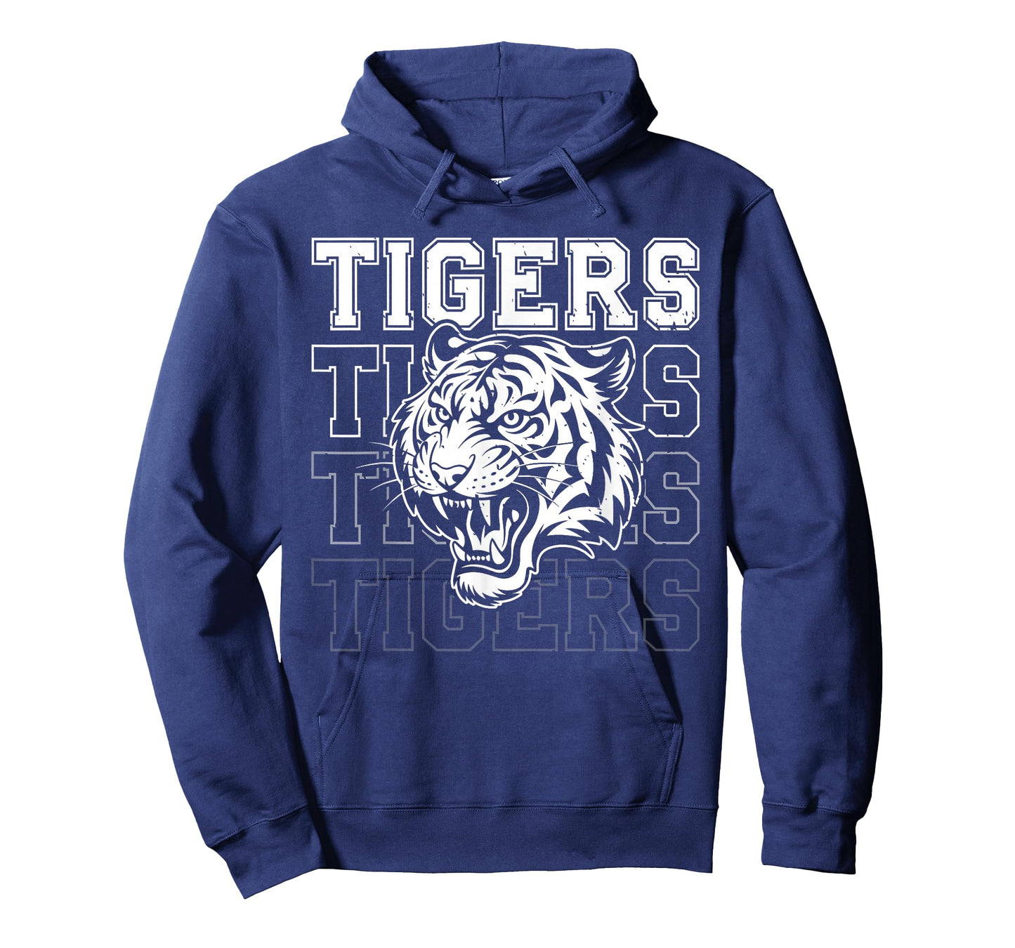 Retro Tigers Throwback Style Classic Vintage For Men Women T-Shirt