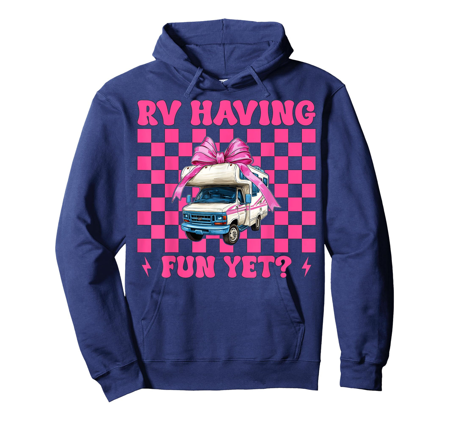 RV Having Fun Yet? RV Camping Camper Motorhome Girl Mom T-Shirt