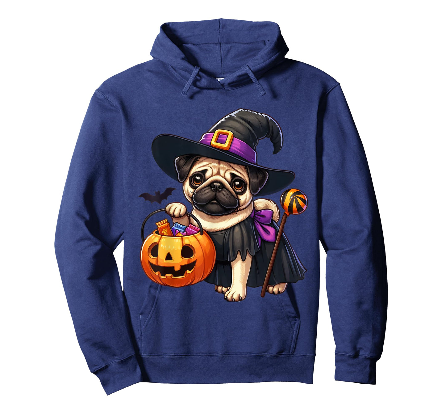 Pug Halloween Costume Witches For Lover Dog T-Shirt