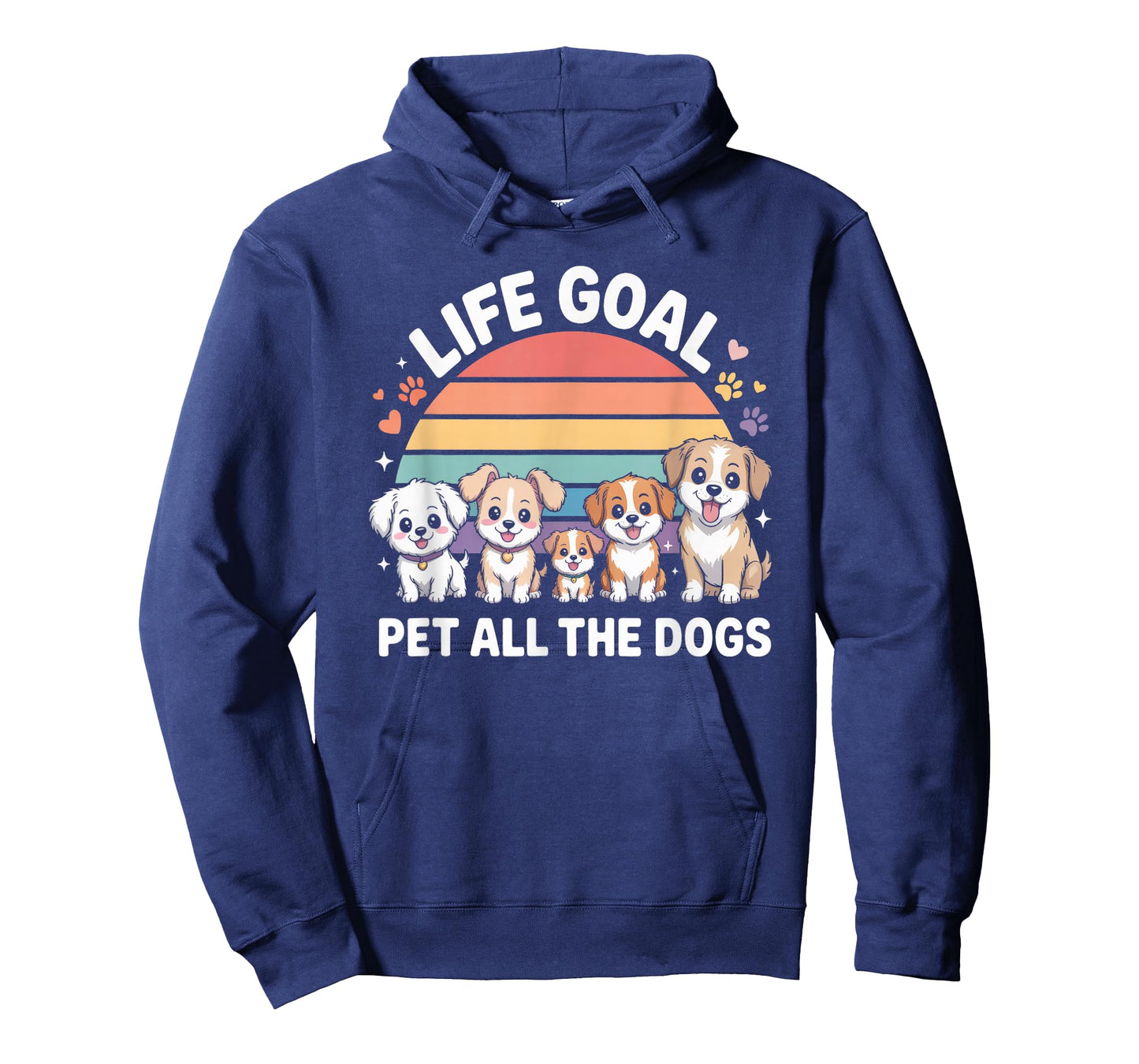 Cute Life Goal Pet All The Dogs T-Shirt