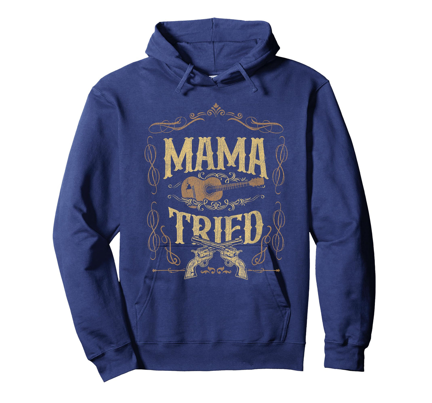 Mama-Tried Renegade Outlaw Music Lovers Country T-Shirt