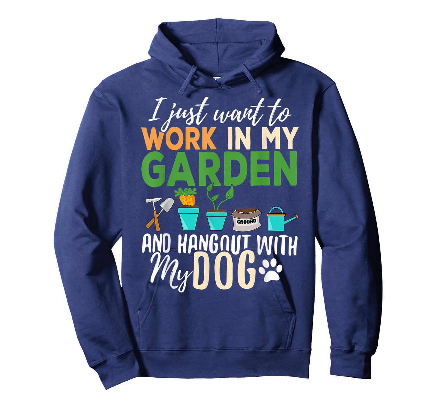 Gardening Dog Lover Gardener Garden Pet Gift Plants T-Shirt
