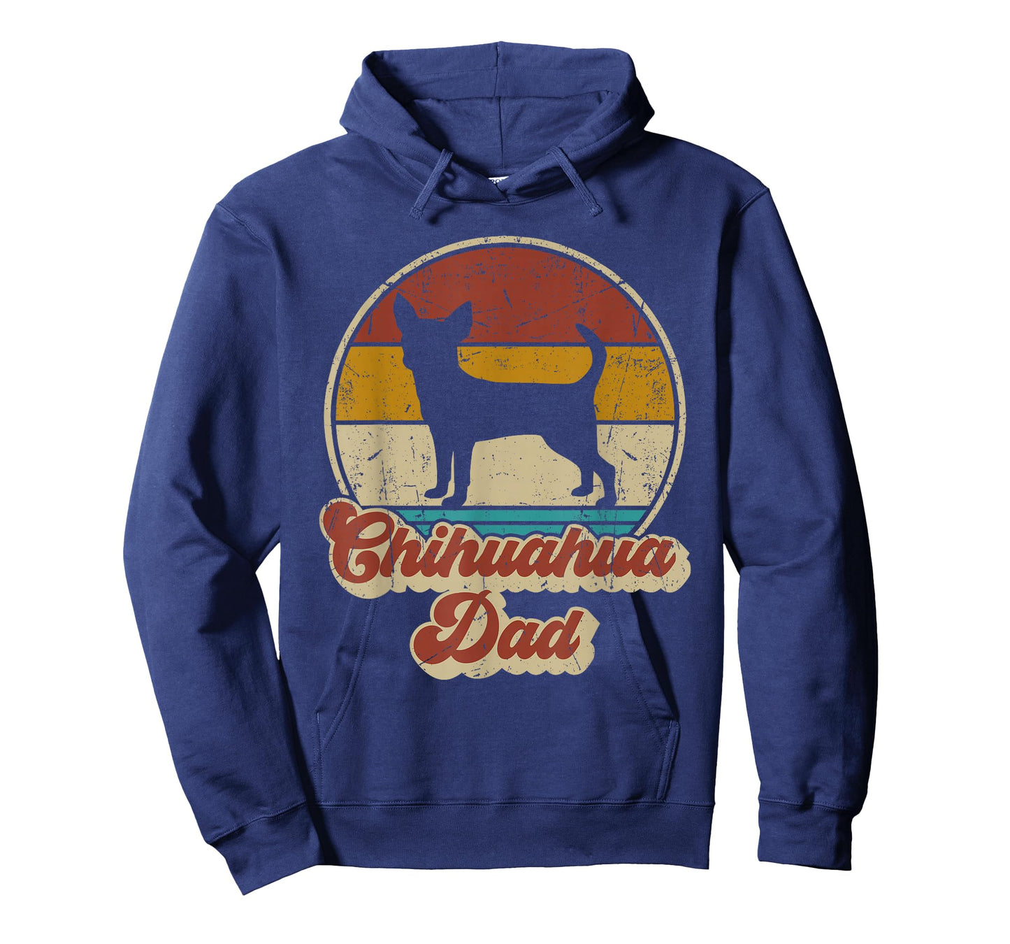 Chihuahua Dad Funny Dog Lover Gift Men Chihuahua Dog Vintage T-Shirt
