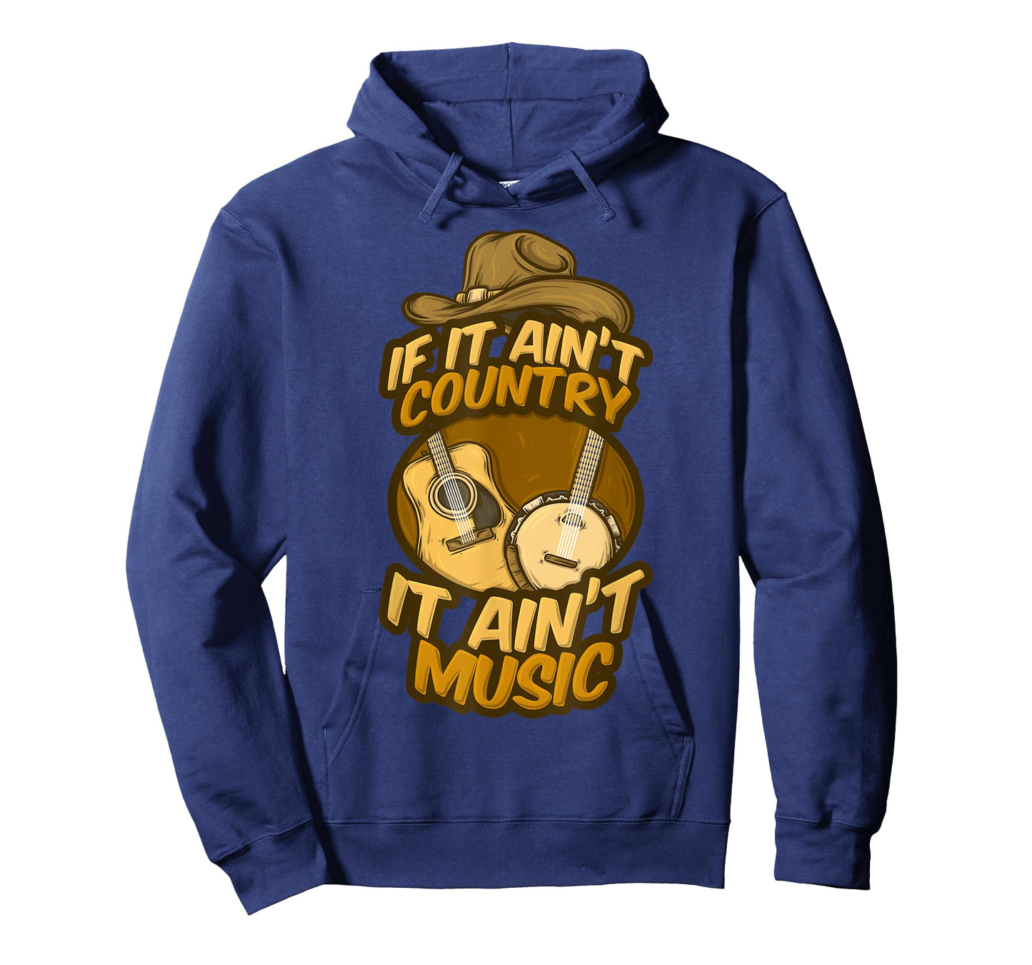 If It Ain't Country It Ain't Music Musician Guitar Band Song T-Shirt