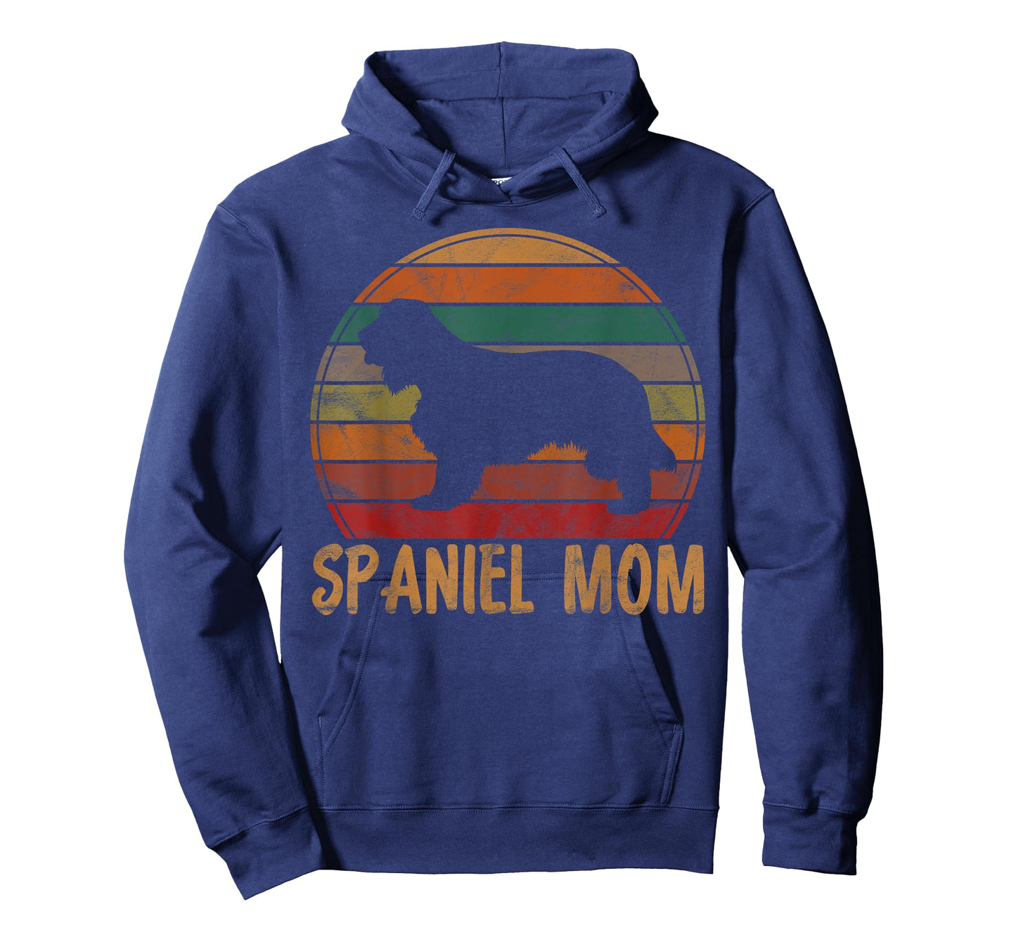 Retro Spaniel Mom Gift Dog Mother Pet English Cocker Mama T-Shirt
