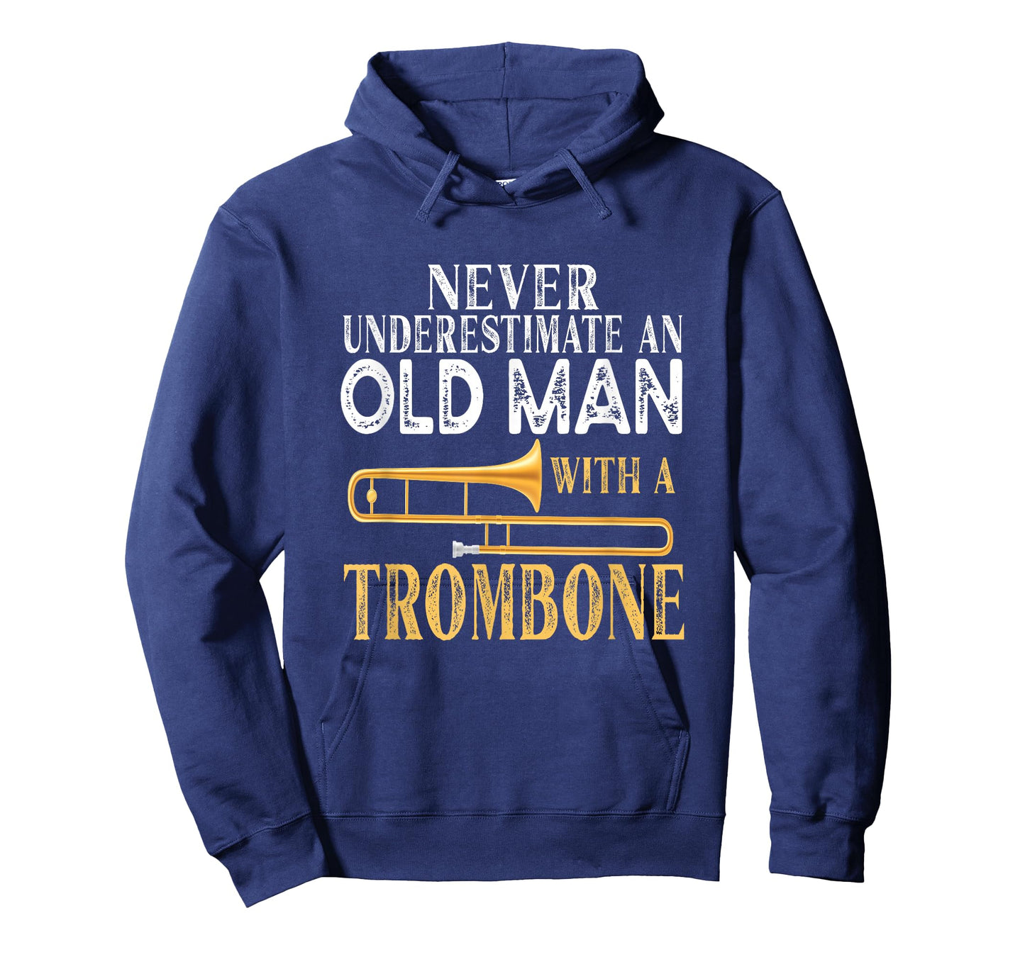 Never Underestimate An Old Man With A Trombone Gift T-Shirt