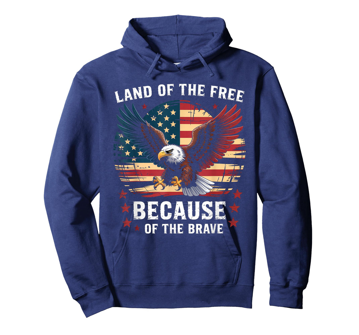 America Eagle Land of the Free Because of the Brave T-Shirt