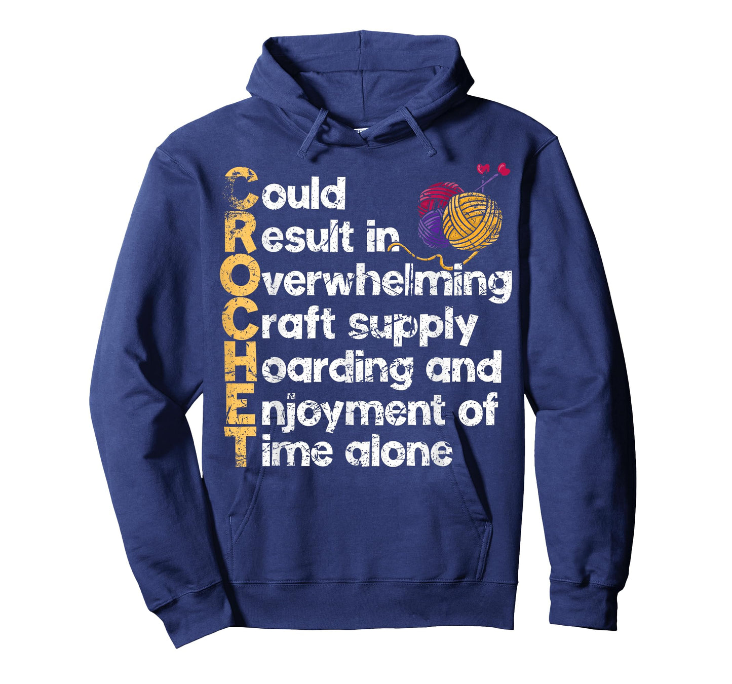 Crochet Crafts: Hobbies, Patterns, and Yarn Addiction T-Shirt