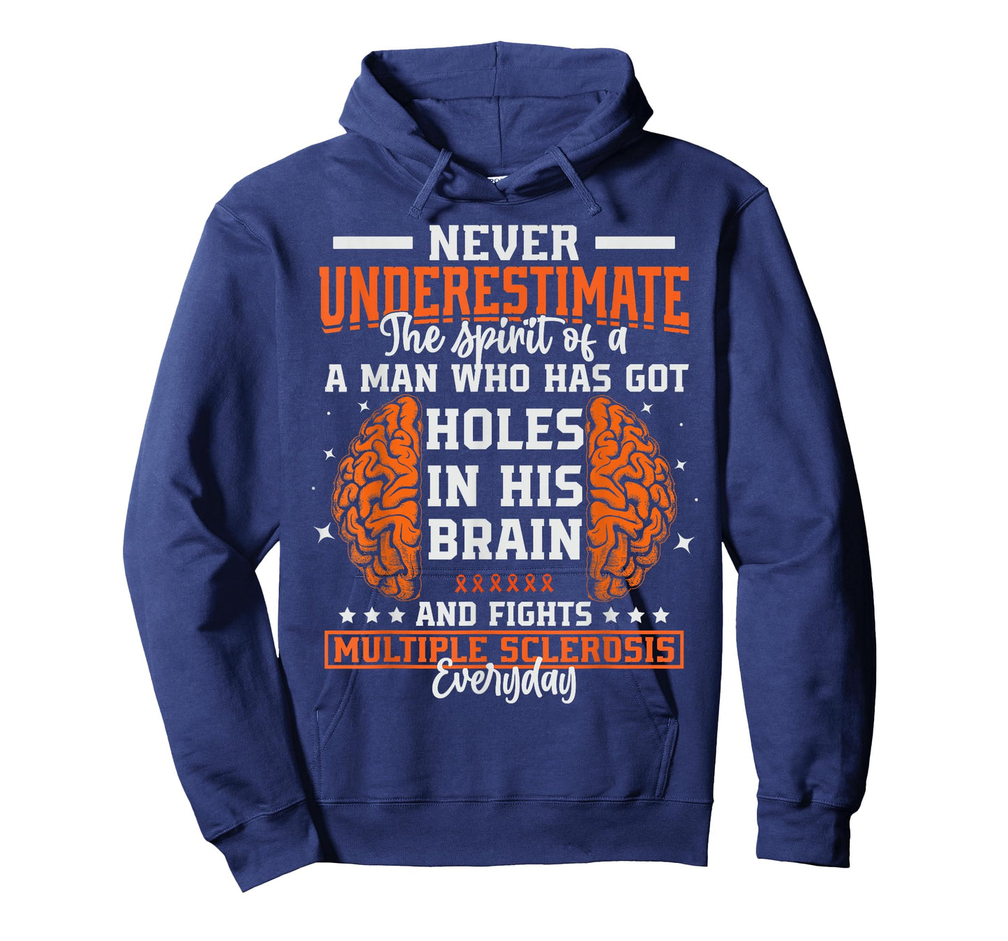 MS Awareness Funny Multiple Sclerosis Awareness Funny Quote T-Shirt