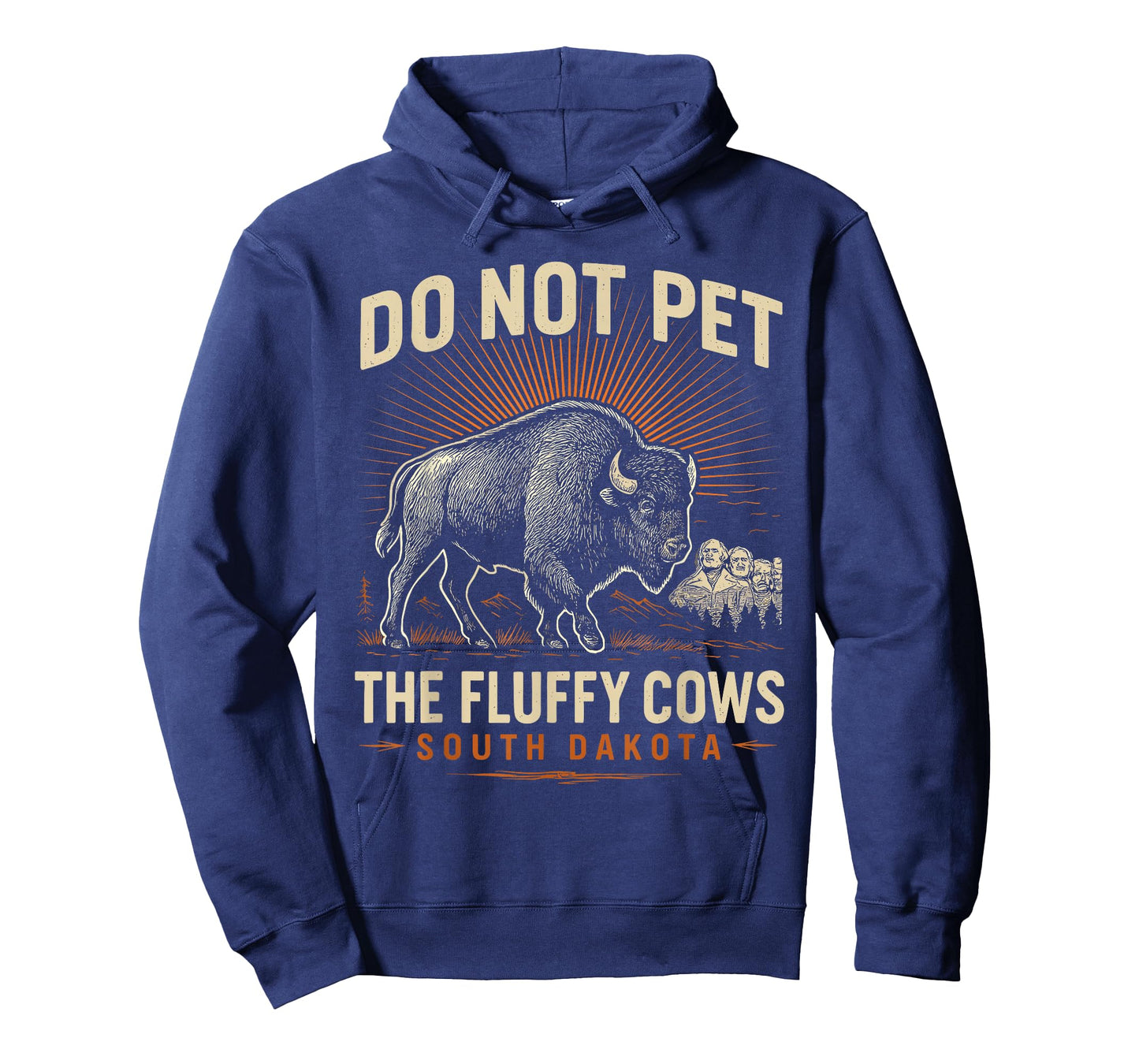 Do Not Pet the Fluffy Cows T-Shirt National Park Funny Bison T-Shirt