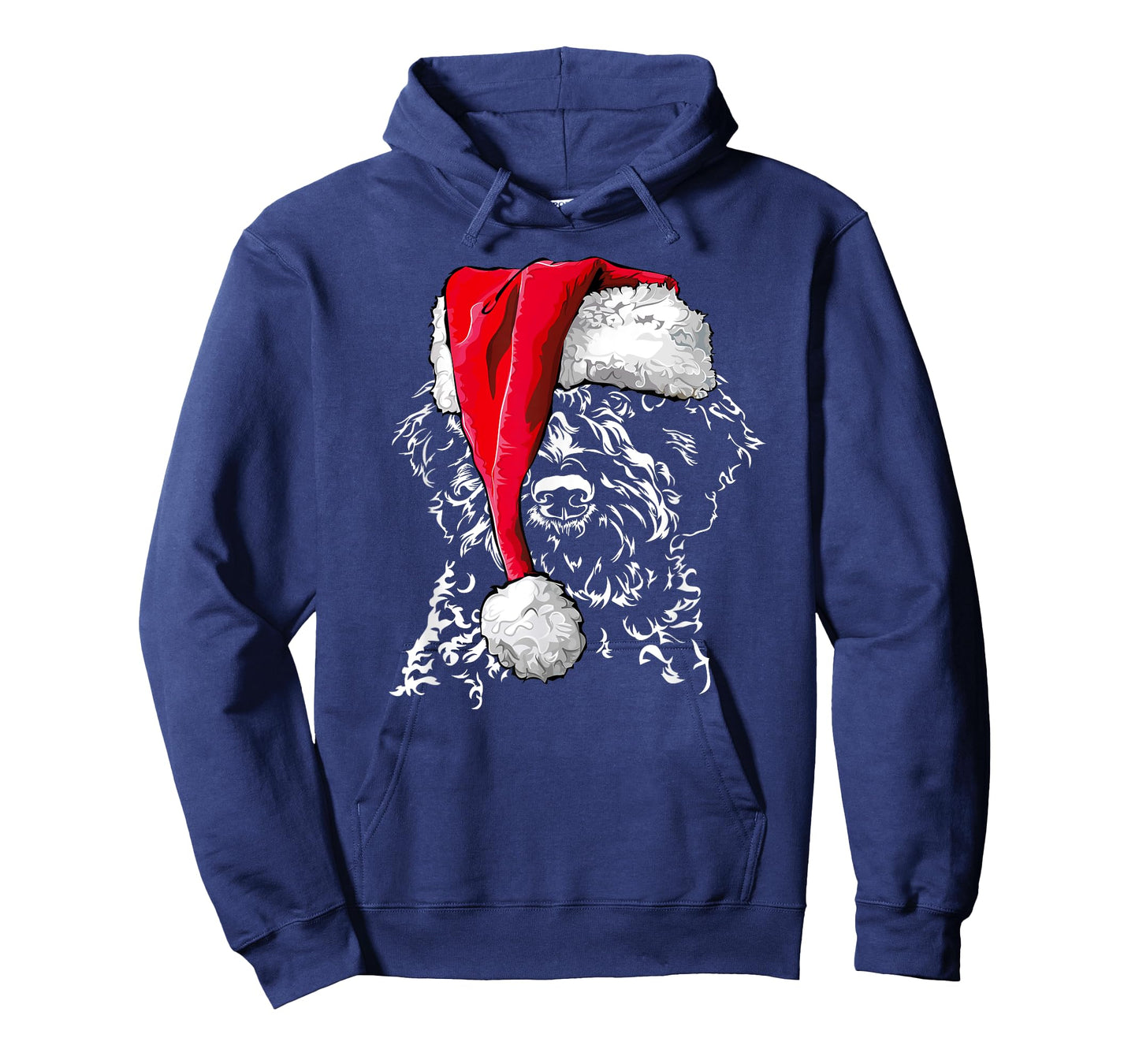 Funny Lagotto Romagnolo Santa Christmas dog mom gift present T-Shirt for Men Women Girls Kids
