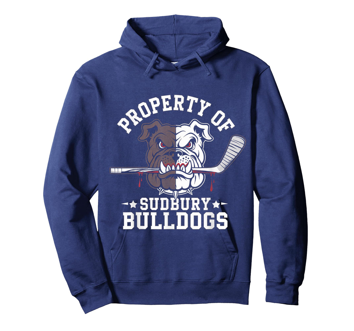 Property of Sudbury Bulldog Funny Hockey Dog Lover Funs T-Shirt