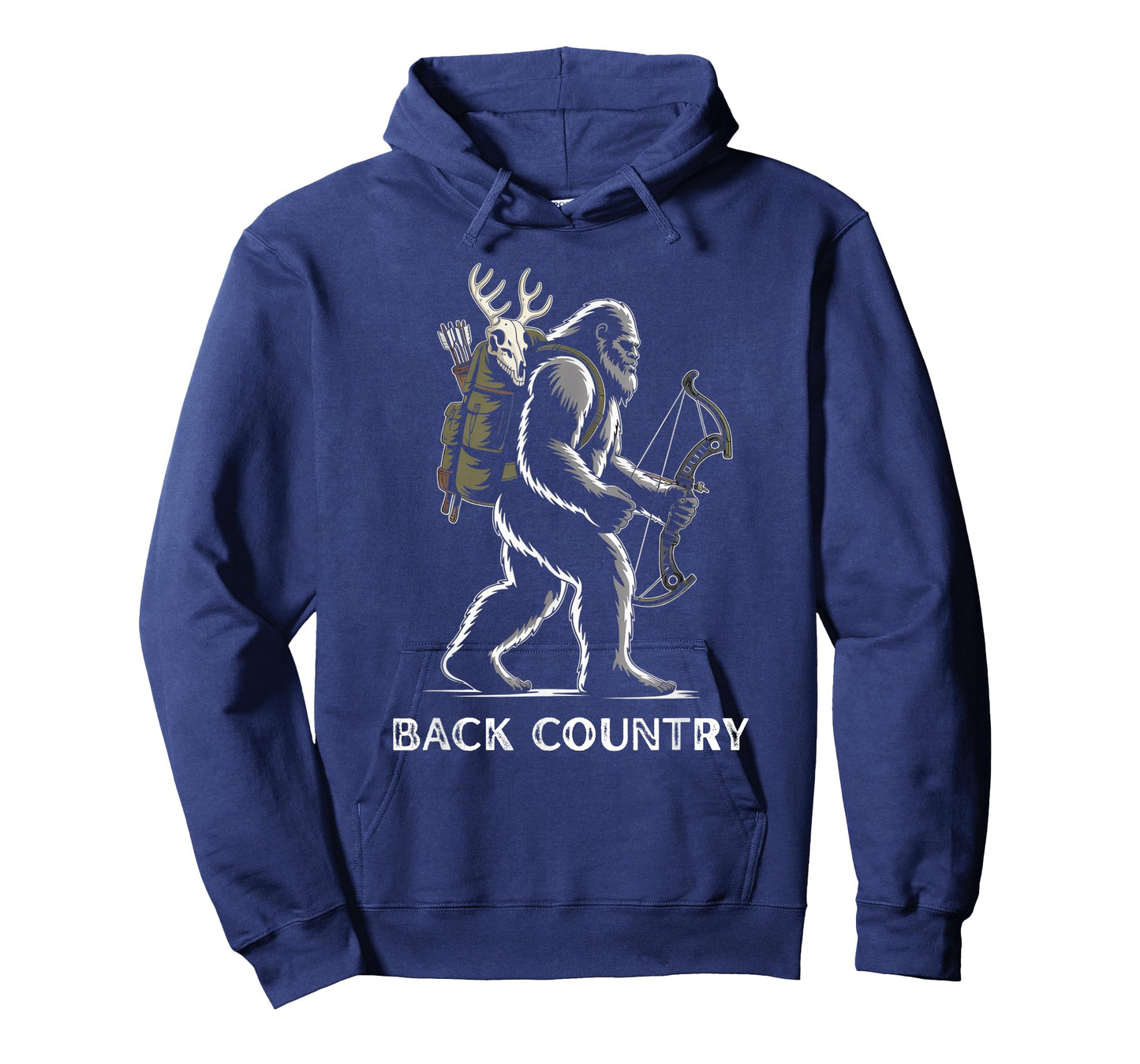 Fife Life Bigfoot Sasquatch Back Country Bow Hunting Hunter T-Shirt