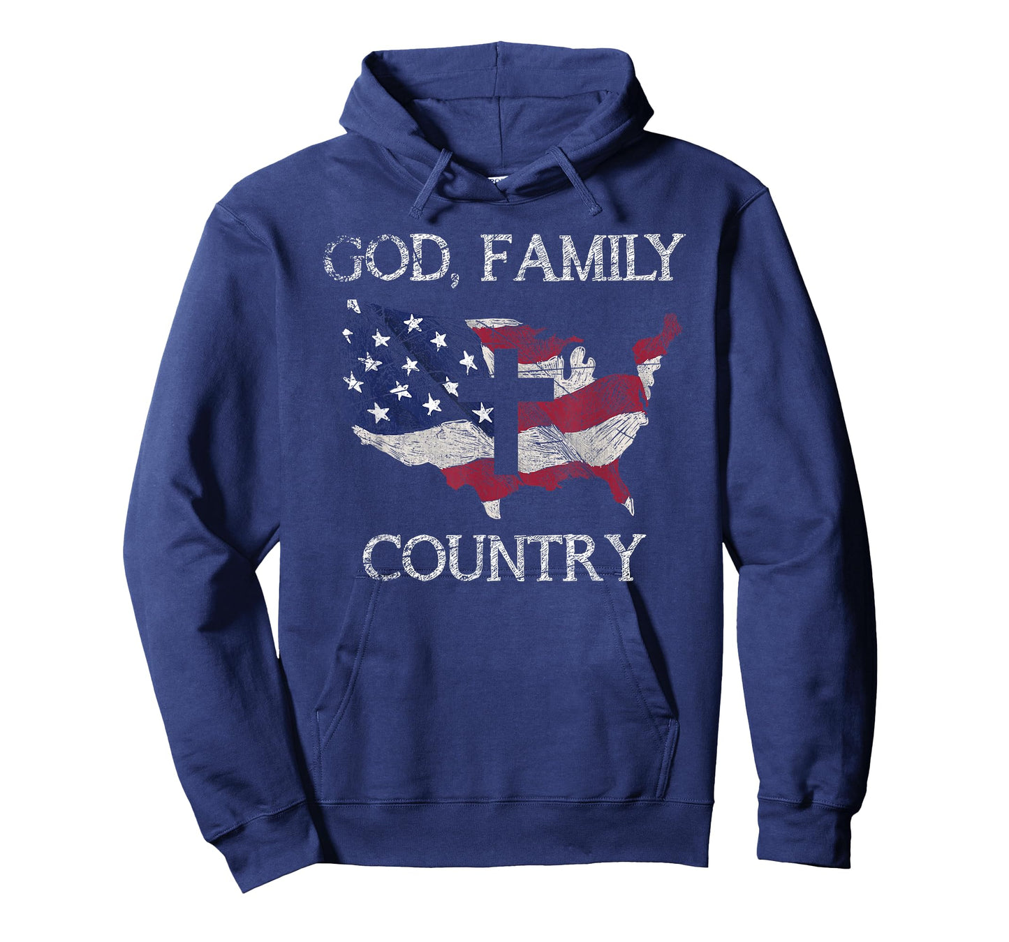 Prayer Christian Gifts & Tees God Family Country Cross Christian Gift USA Prayer T-Shirt