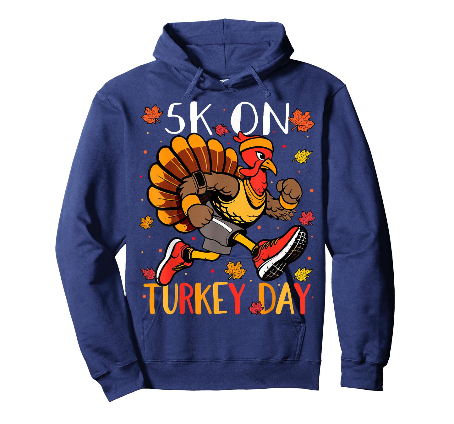 5K On Turkey Day Race Thanksgiving For Turkey Trot Runners T-Shirt