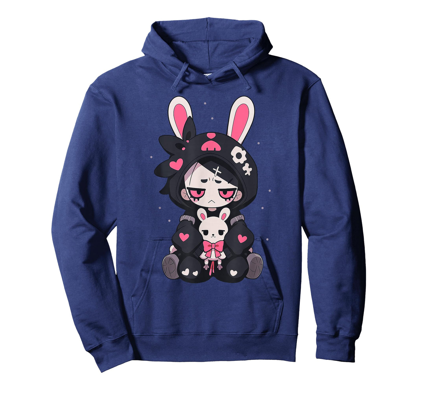 Rabbit Gothic Anime Japanese Creepy E-Girl Otaku Gothic T-Shirt