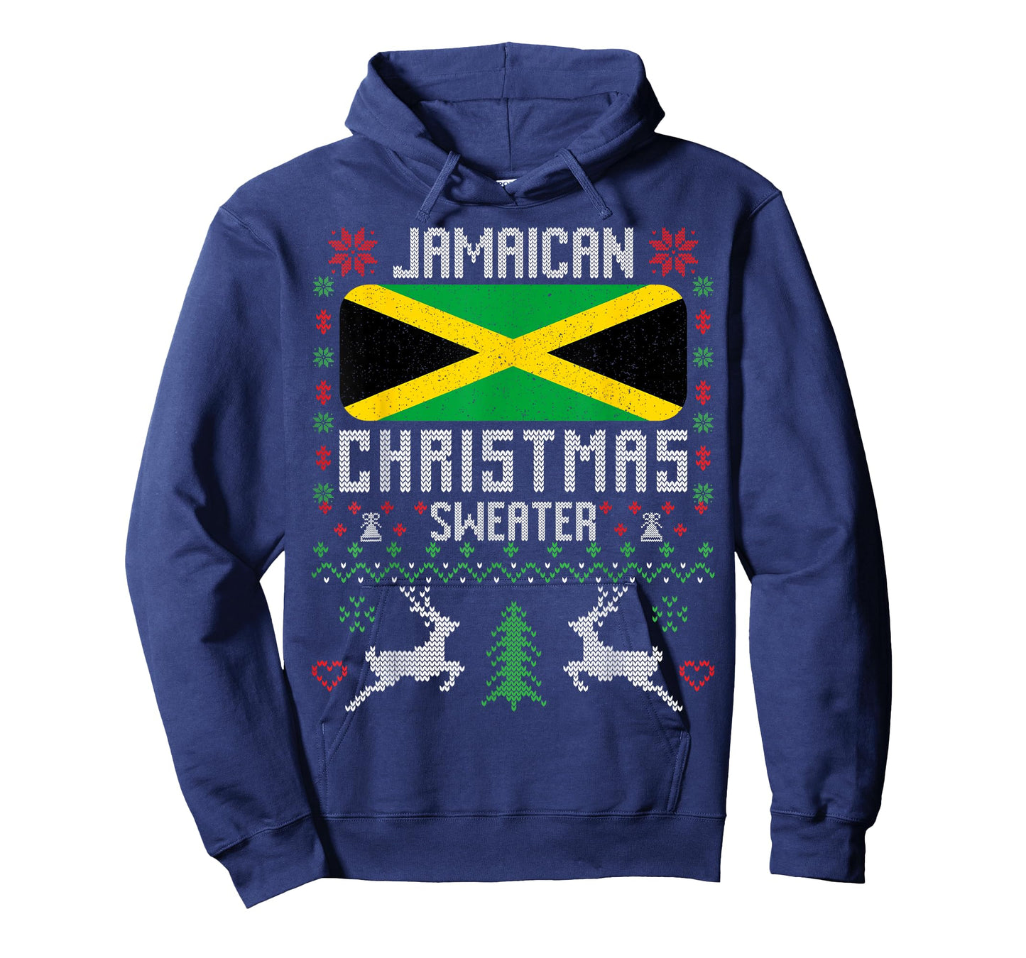 Jamaica Flag Jamaican Christmas Sweater T-Shirt
