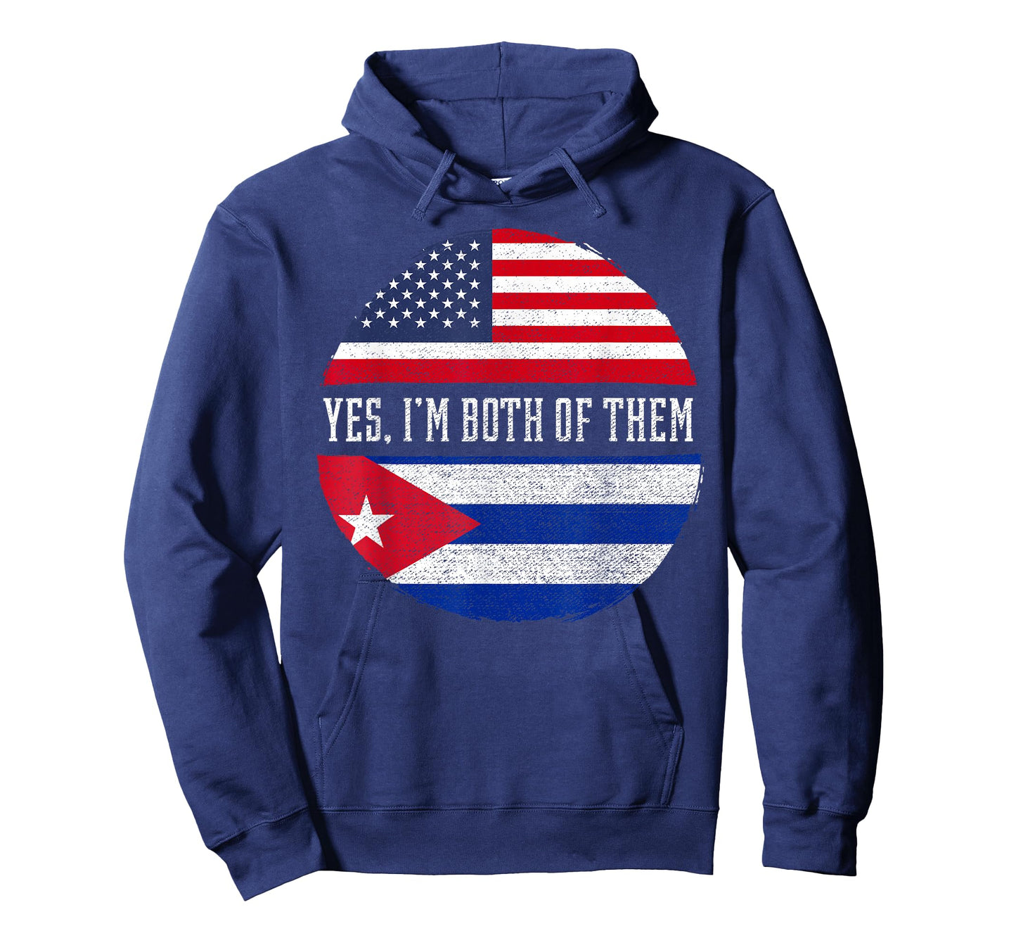 Half American Half Cuban USA Flag Cuba Heritage DNA T-Shirt
