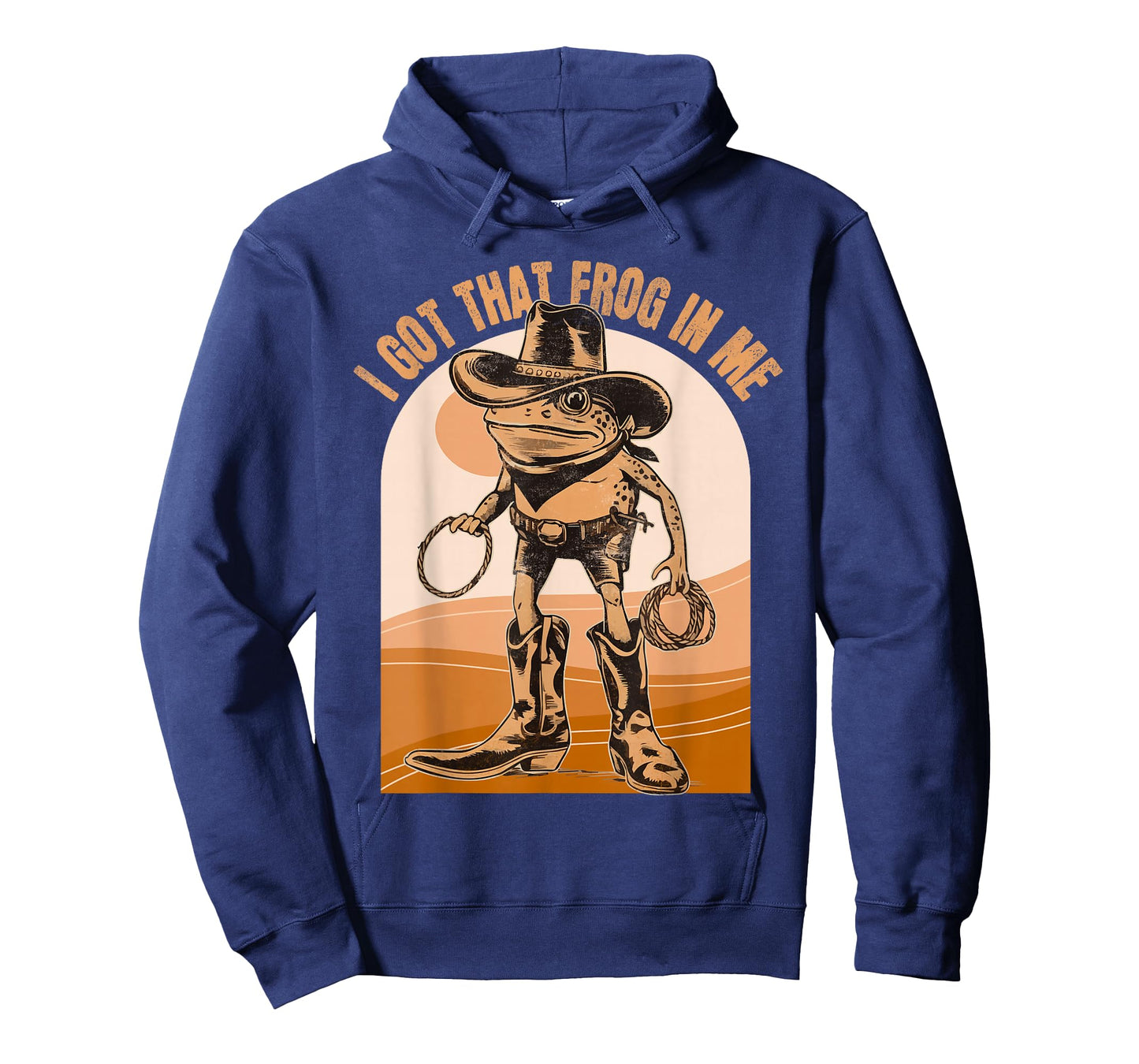 I Got That Frog in Me Meme Cowboy Funny Frog T-Shirt