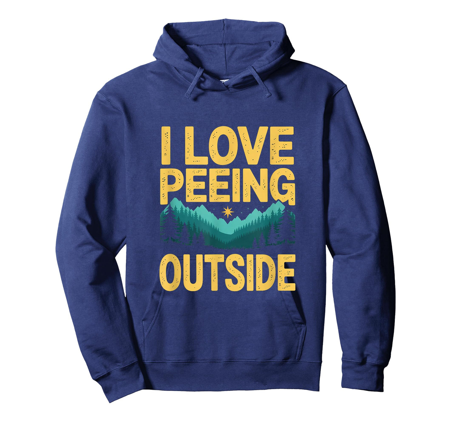 Camping I Love Peeing Outside Funny Adventure T-Shirt