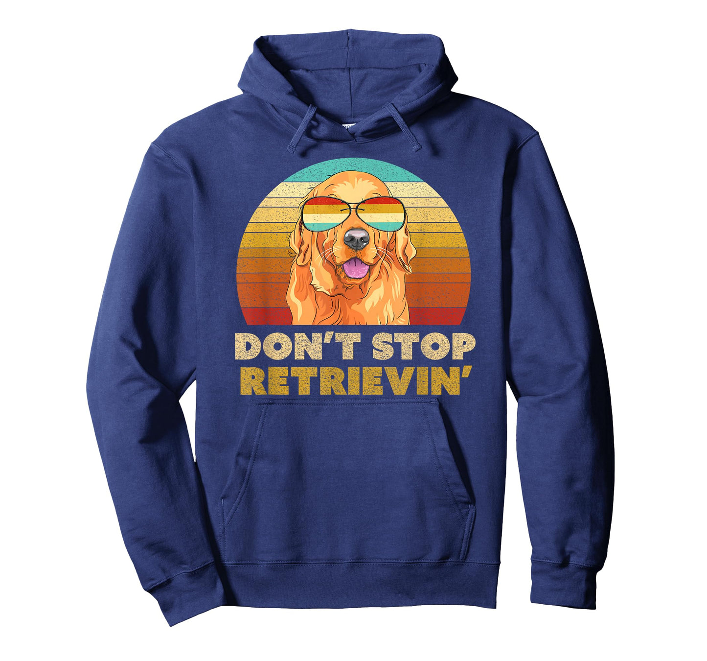 Don't Stop Retrieving Shirt. Retro Golden Retriever T-Shirt