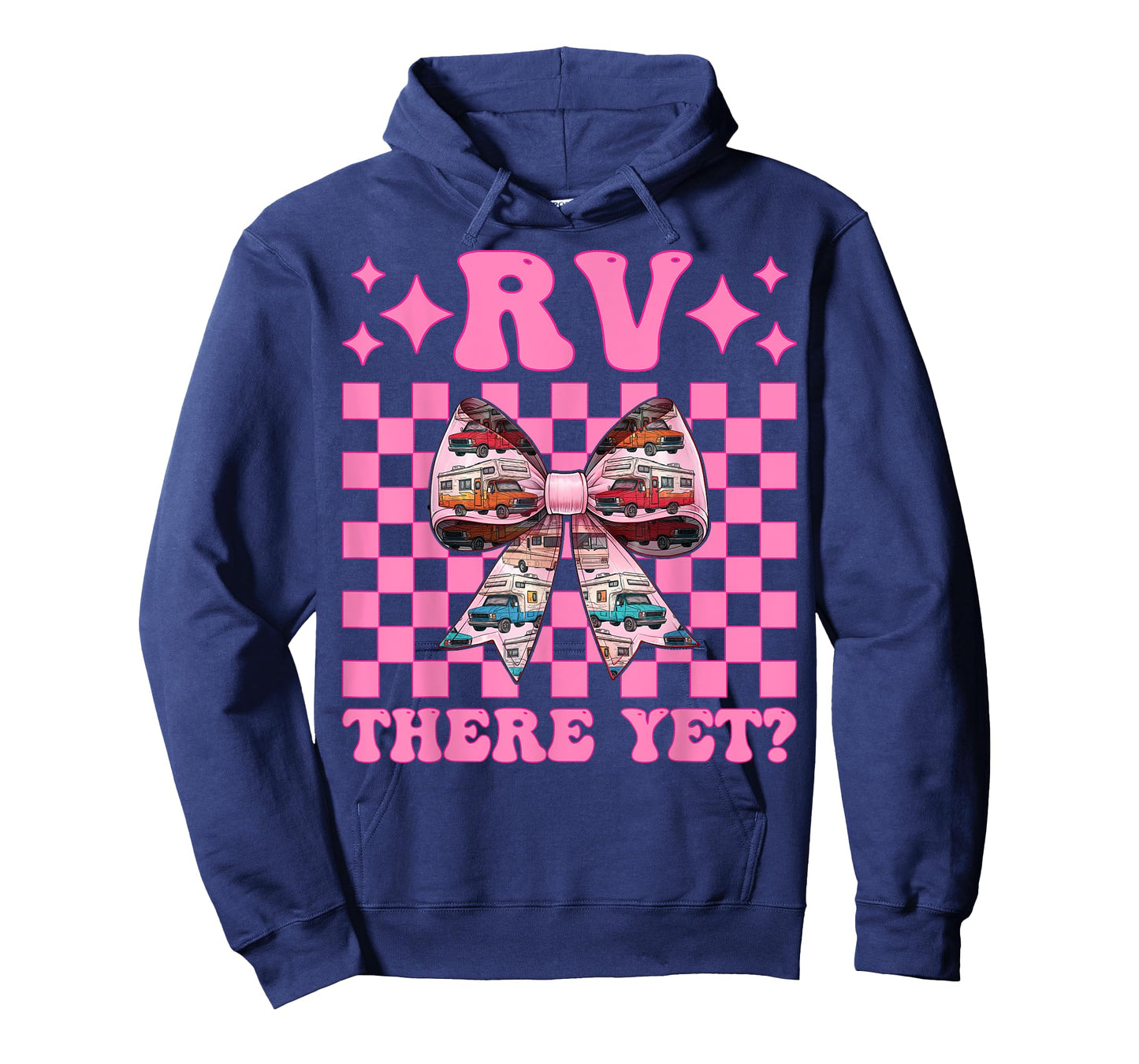 Rv There Yet? RV Camping Camper Motorhome Girl Mom Coquette T-Shirt