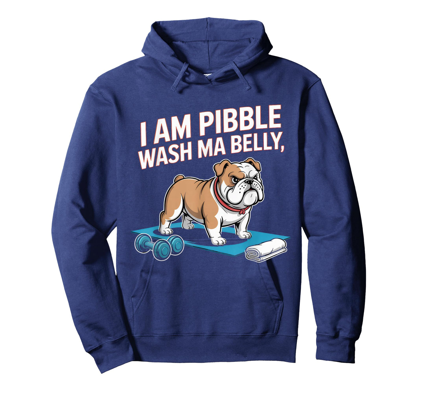 I am Pibble Dog Puppy Wash Clean My Belly Meme Pit Bull Dog T-Shirt