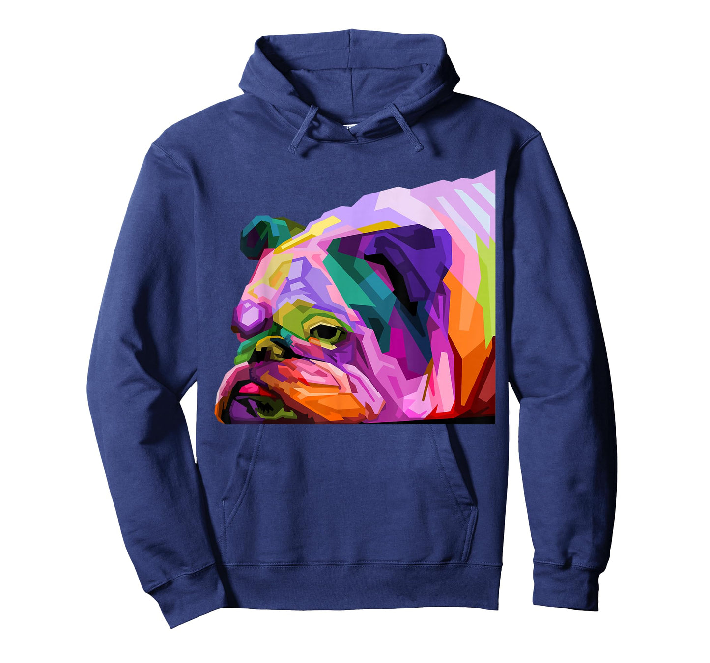 English British Bulldog Pop Art Portrait for Dog Owners T-Shirt