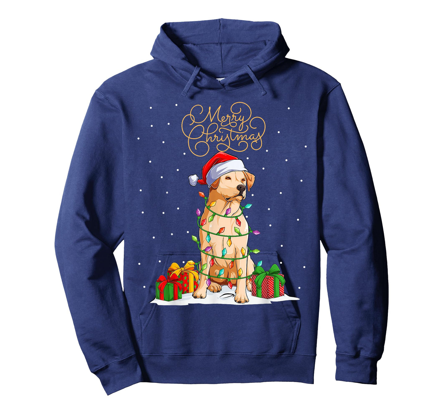 Labrador Retriever Merry Christmas Xmas Lab Christmas Dog T-Shirt