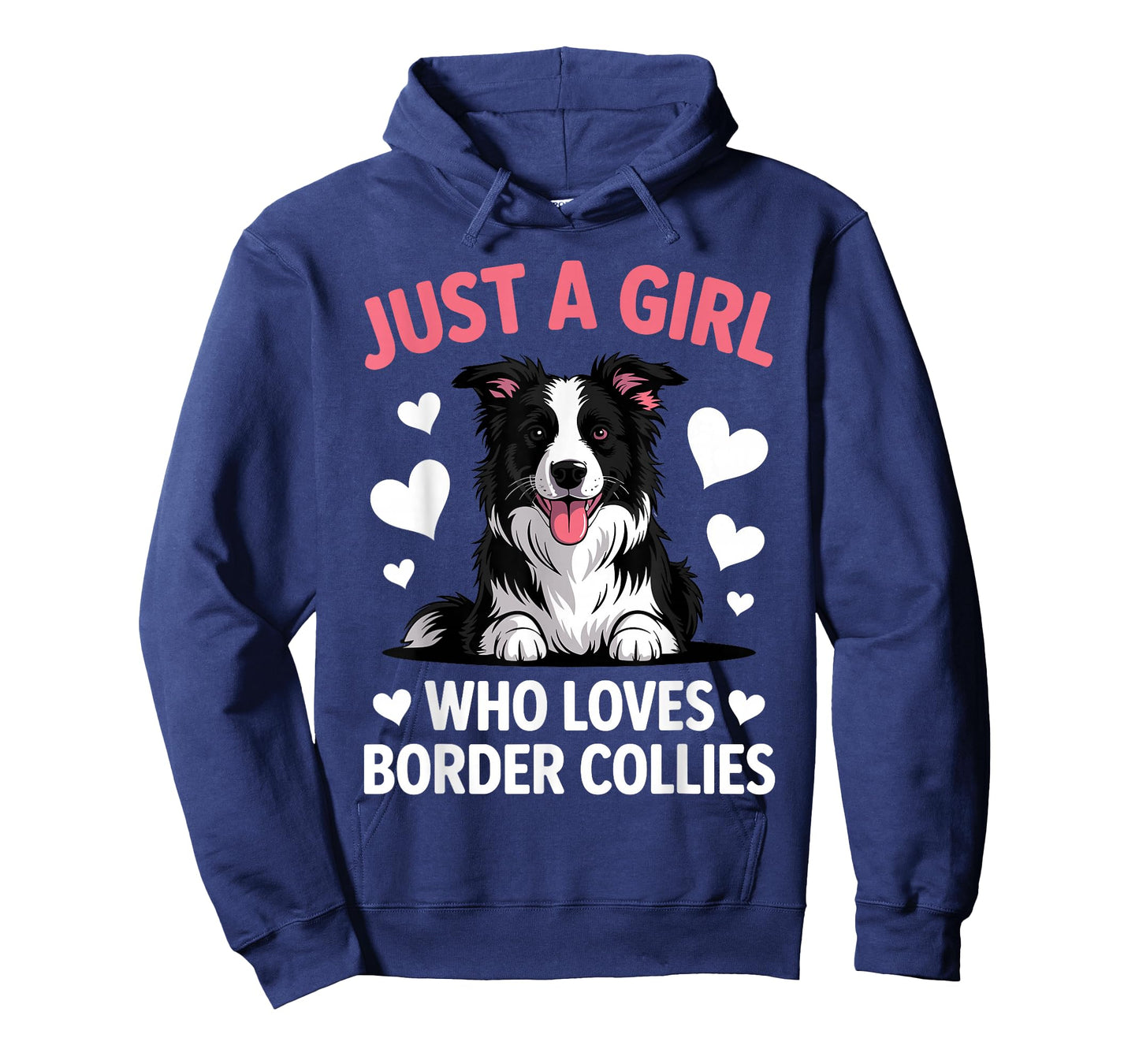 Border Collie Design for Women Girls Mom Border Collie Lover T-Shirt