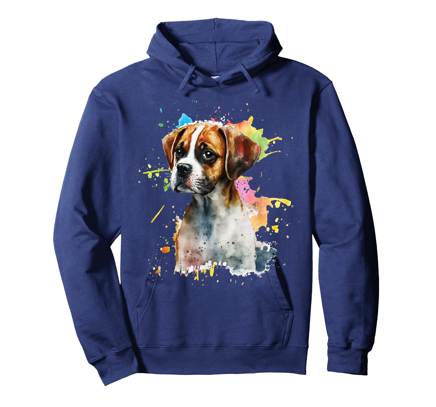 Splatter Boxer Dog - Dog Puppy Veterinarian Animal Breeder T-Shirt
