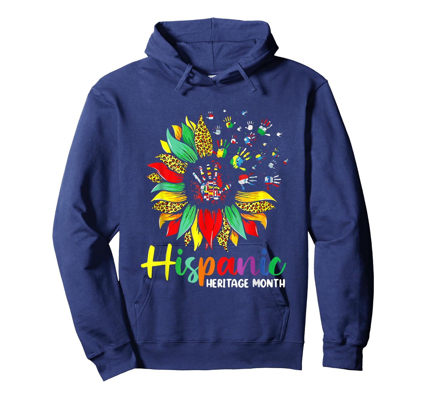 National Hispanic Heritage Month Sunflower All Countries T-Shirt