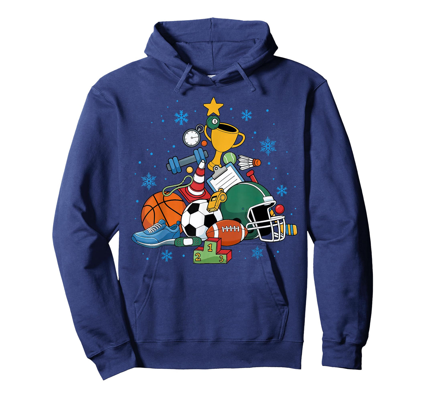 PE Teacher Christmas Tree Physical Education Instructor Xmas T-Shirt