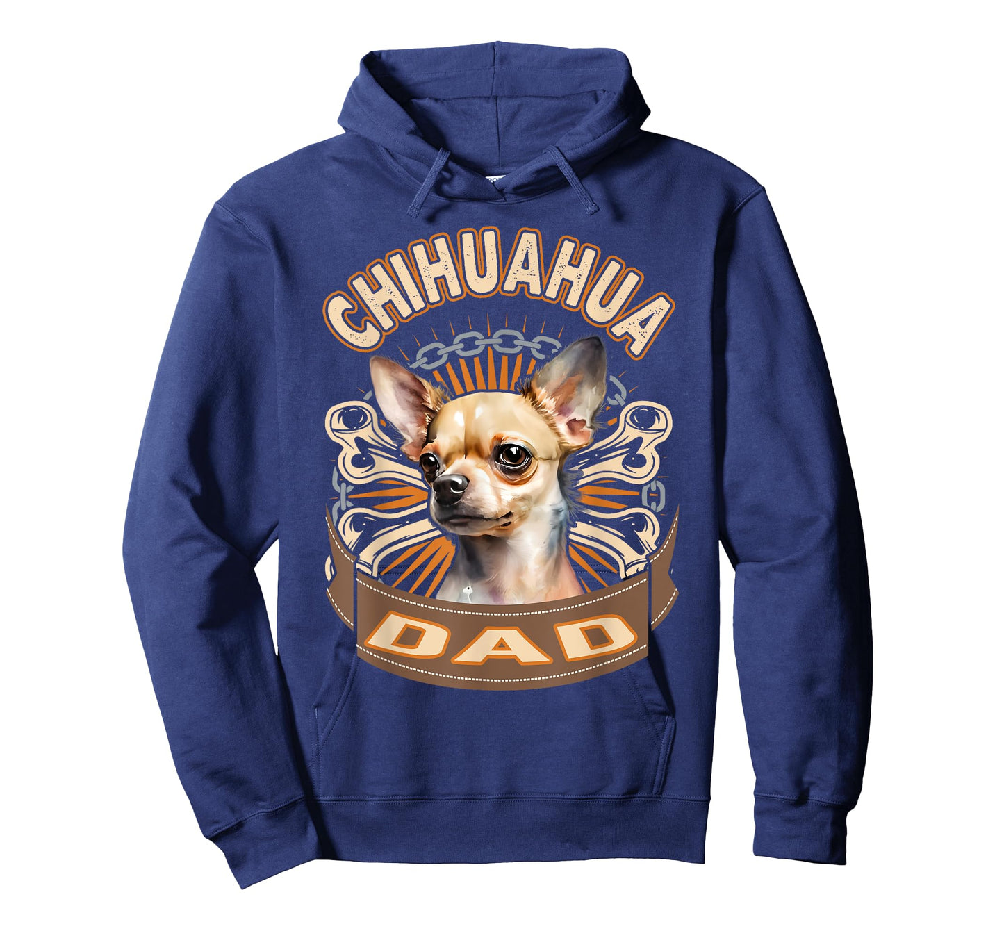 Retro Vintage Chihuahua Dad Funny Chihuahuas Pet Owners Gift T-Shirt