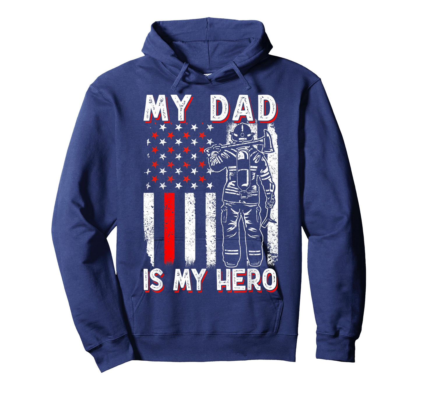 Firefighters My Daddy Is My Hero Firefighter Rescue Service T-Shirt