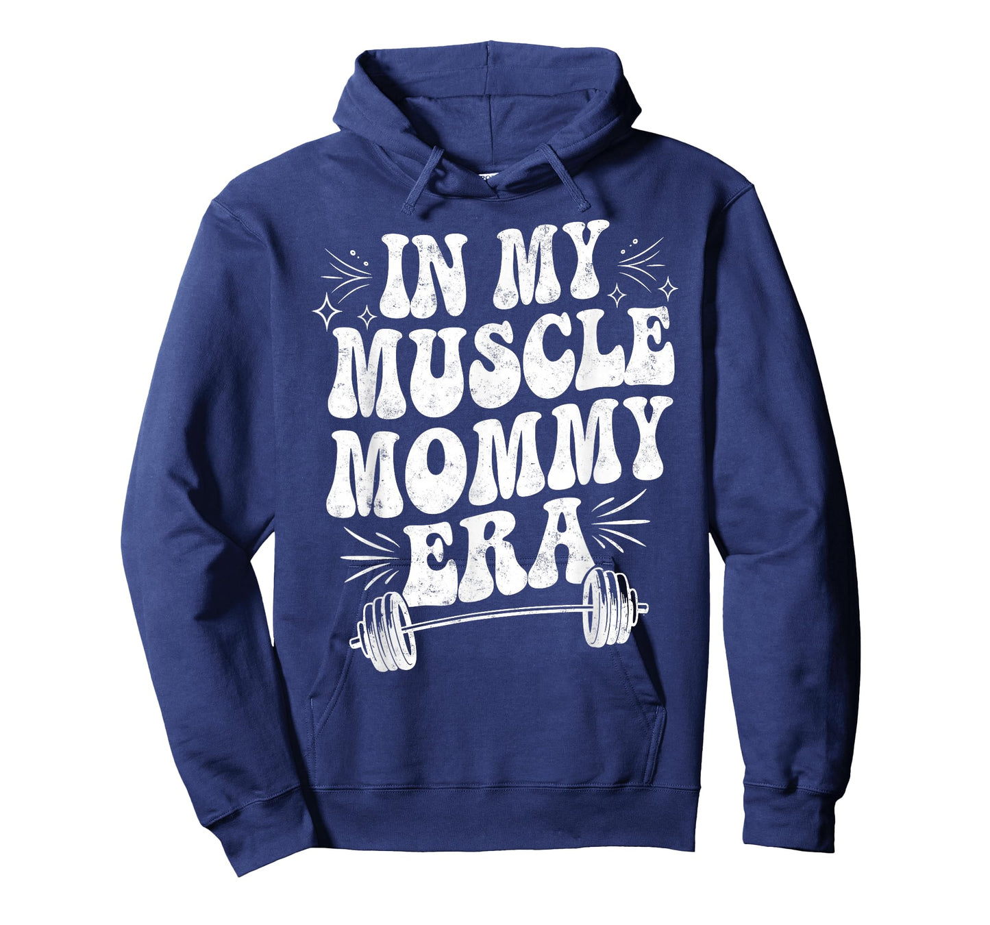 In My Muscle Mommy Era Funny Gym Workout Girls Humor Fitness T-Shirt