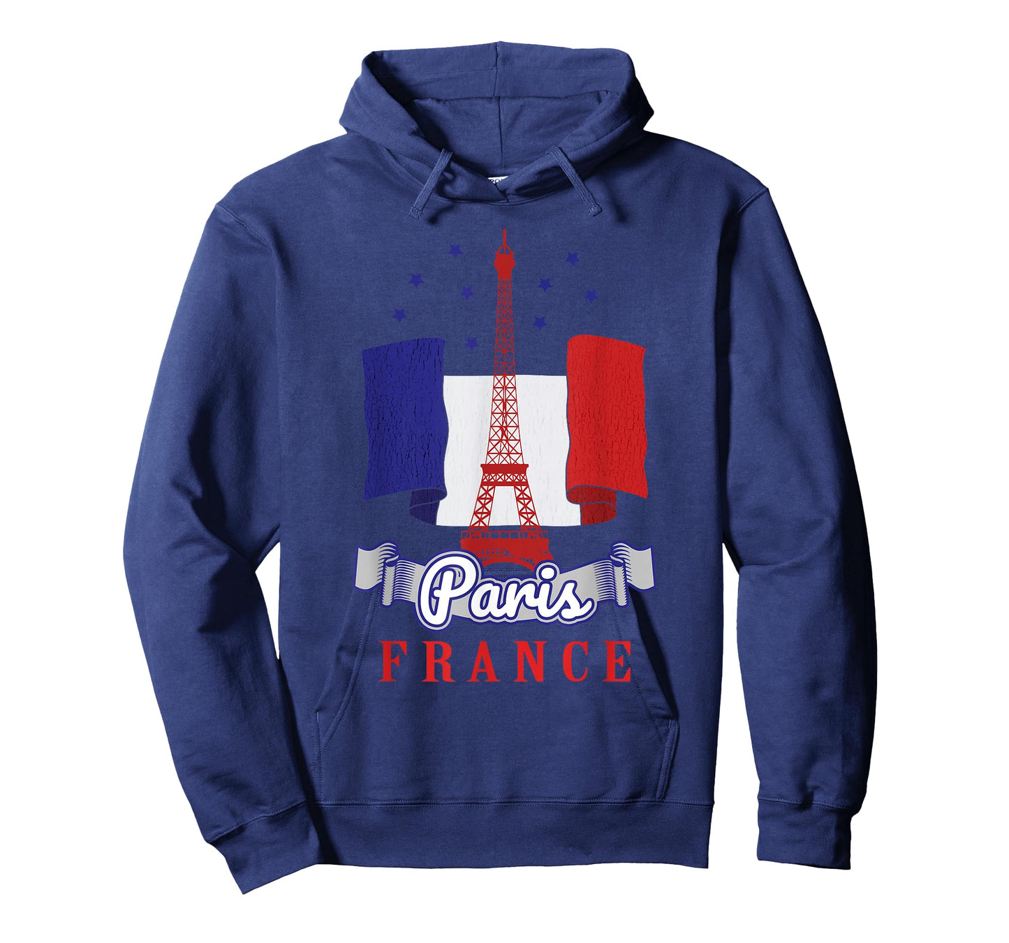 Paris France Flag Pride Eiffel Tower Fabulous City Of Lights T-Shirt