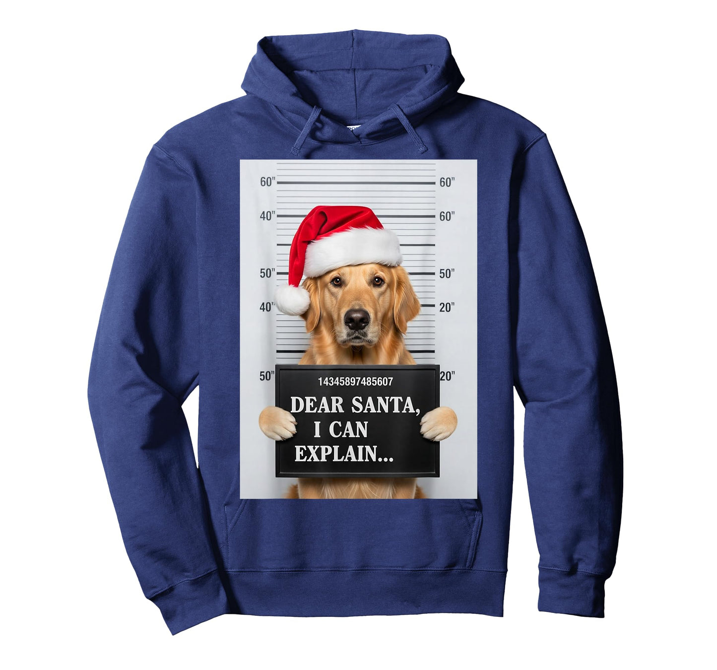 Dear Santa I Can Explain Funny Christmas Dog Labrador Police T-Shirt