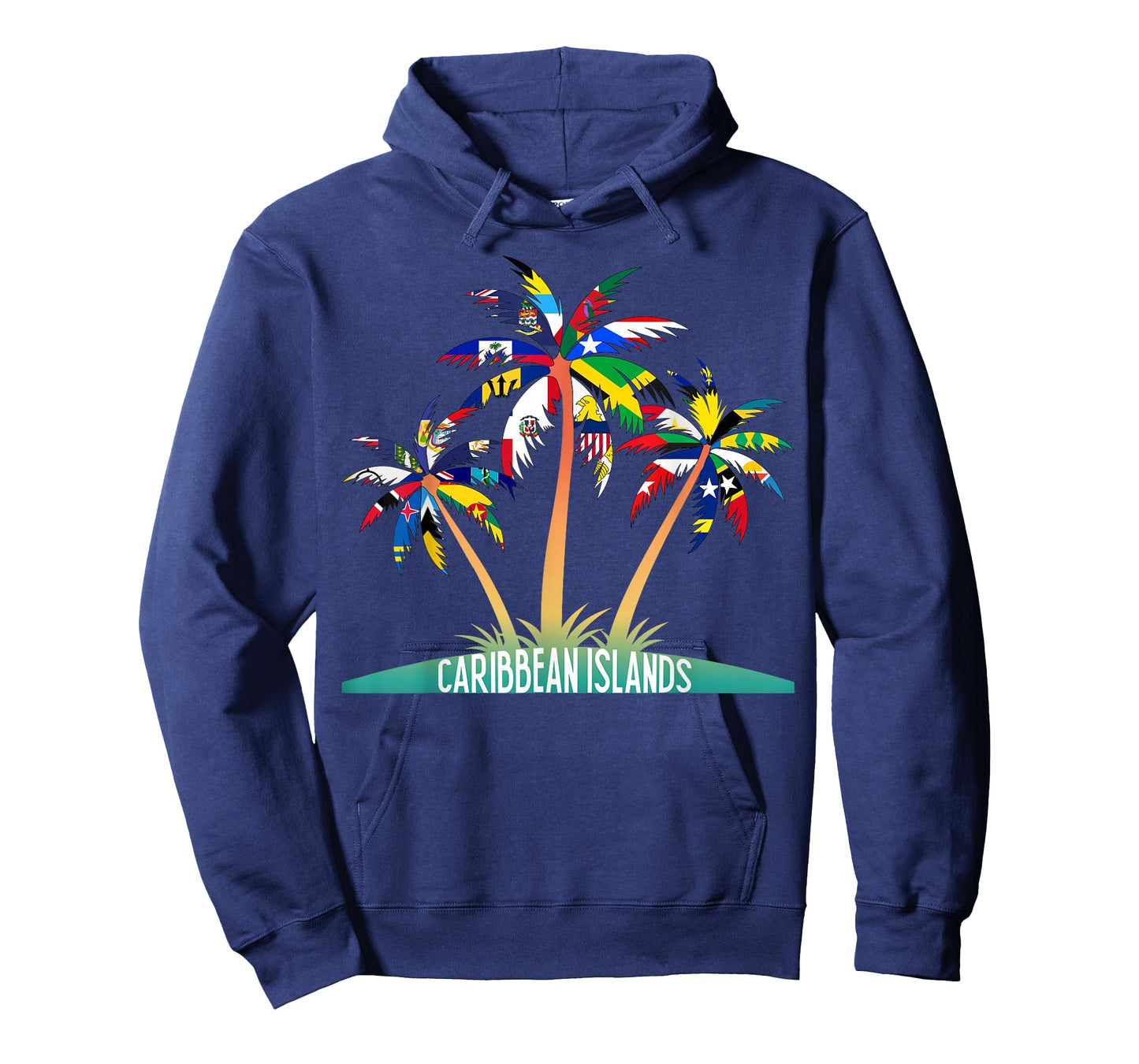 Caribbean Islands Flags, West Indies Flags T-Shirt