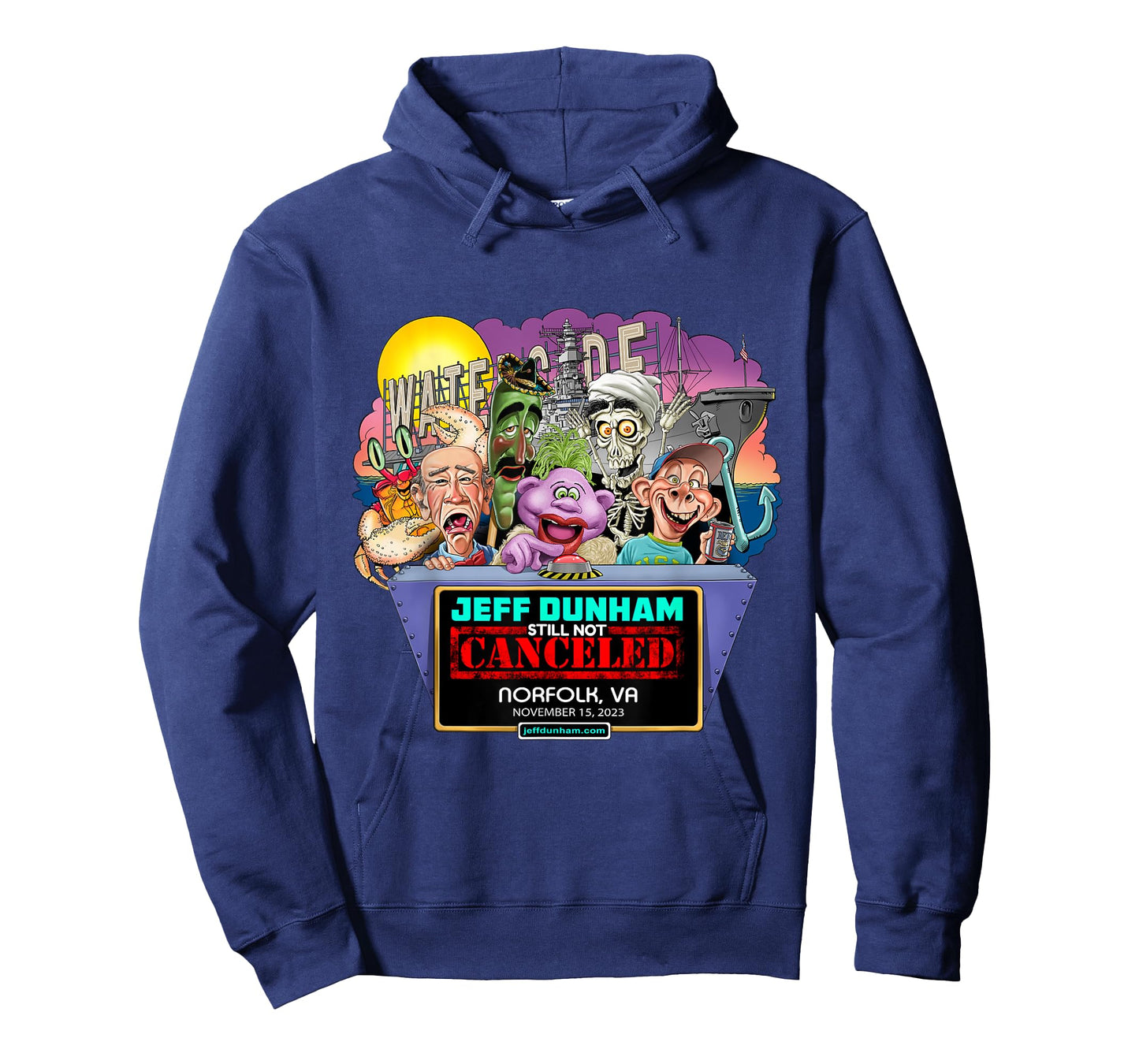 Jeff Dunham Norfolk, VA (2023) T-Shirt