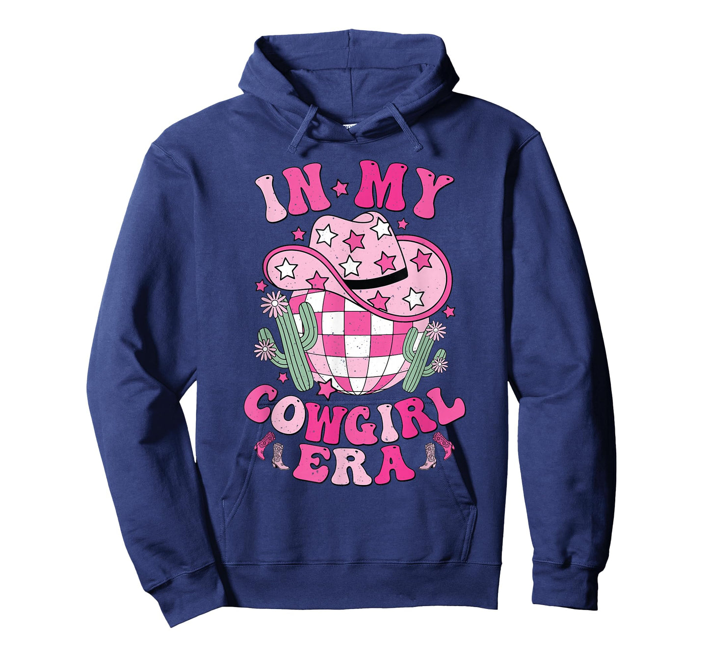 In My Cowgirl Era Groovy Cute Western Rodeo Cowgirls T-Shirt
