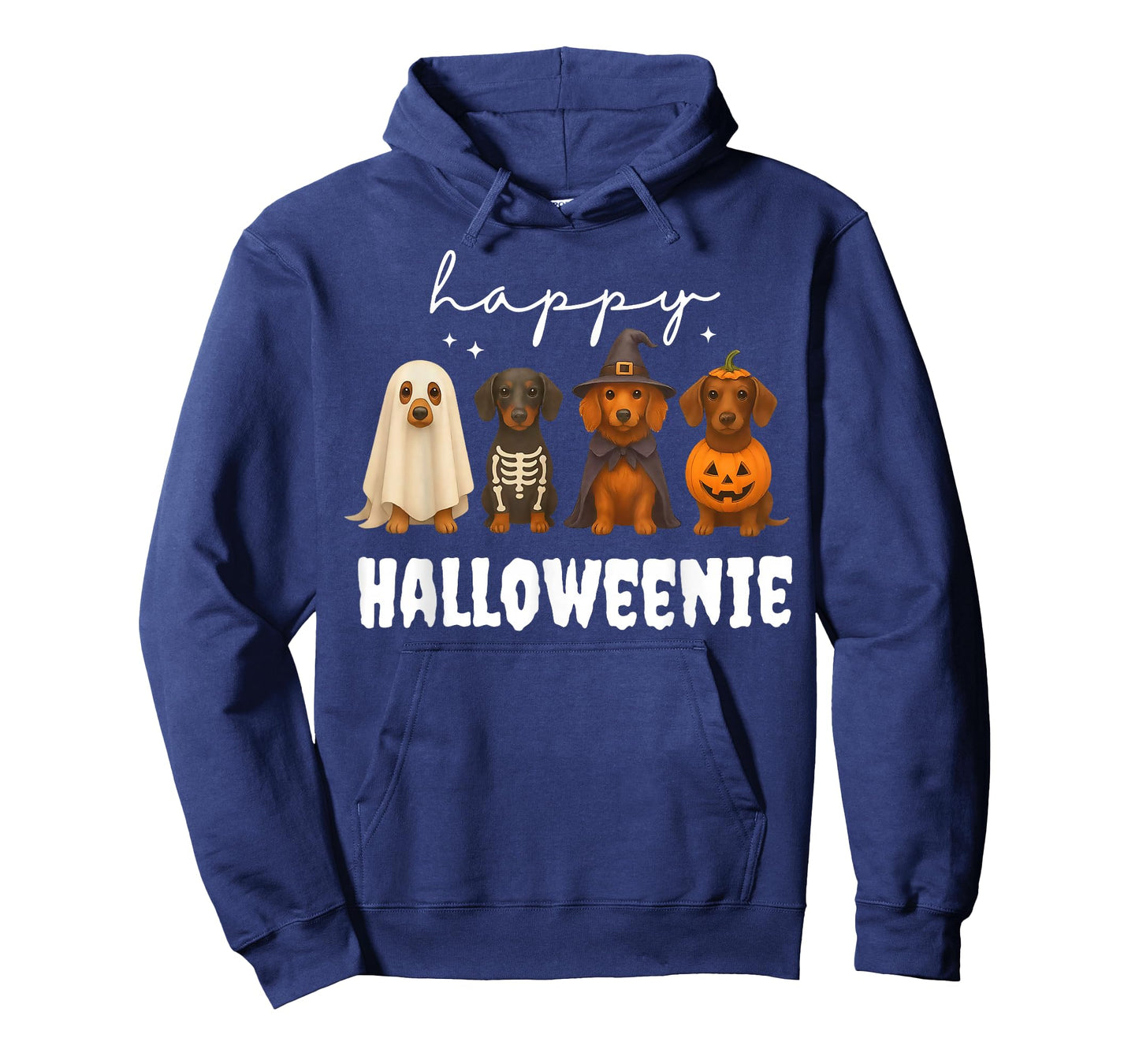 Happy Halloweenie Funny Dachshund Dog Doxie Mom Costume T-Shirt