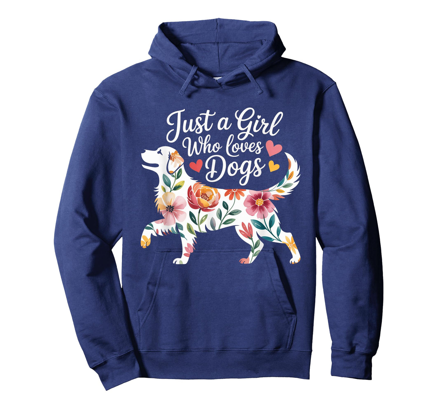 Dog Cute Just A Girl Who Loves Dogs T-Shirt
