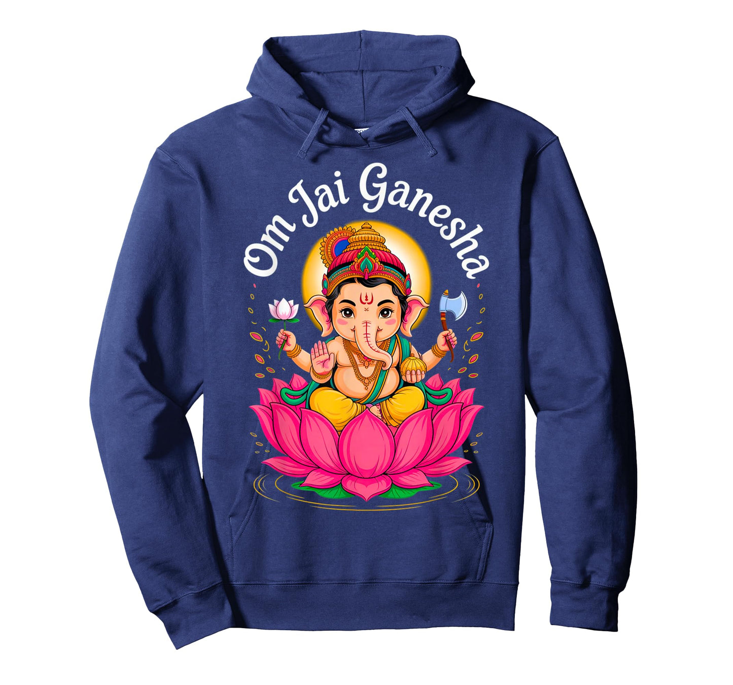 Hindu Ganesha Puja Elephant God India Meditation Yoga Murti T-Shirt