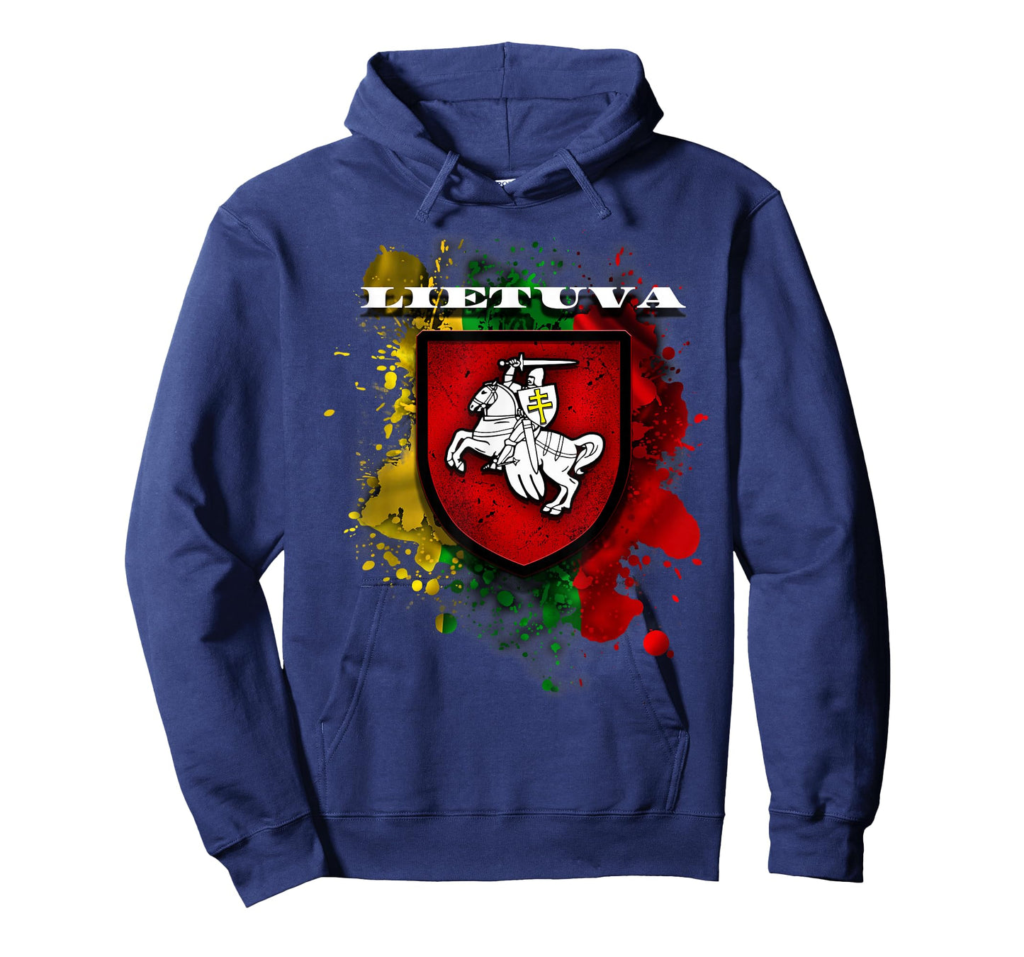 Lithuania Gift National Attributes Flag And Vytis T-Shirt
